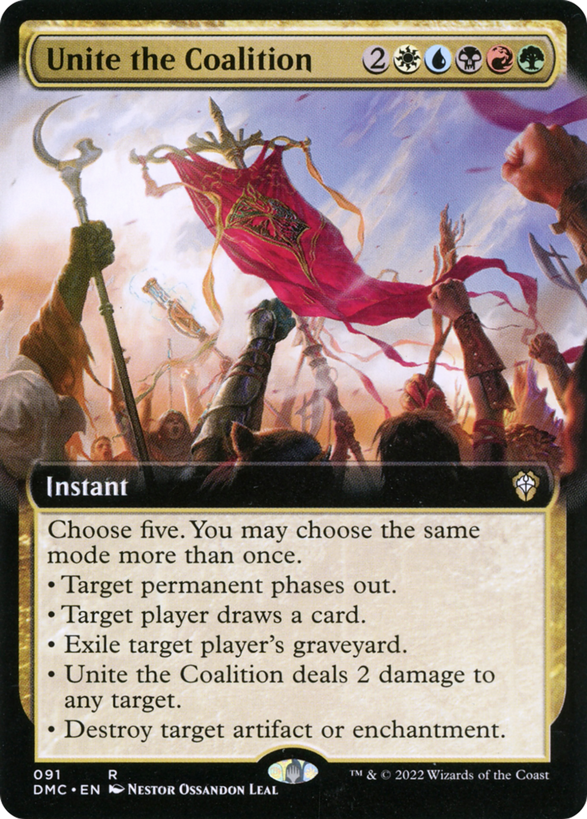 Unite the Coalition — Dominaria United Commander — Magic: The Gathering