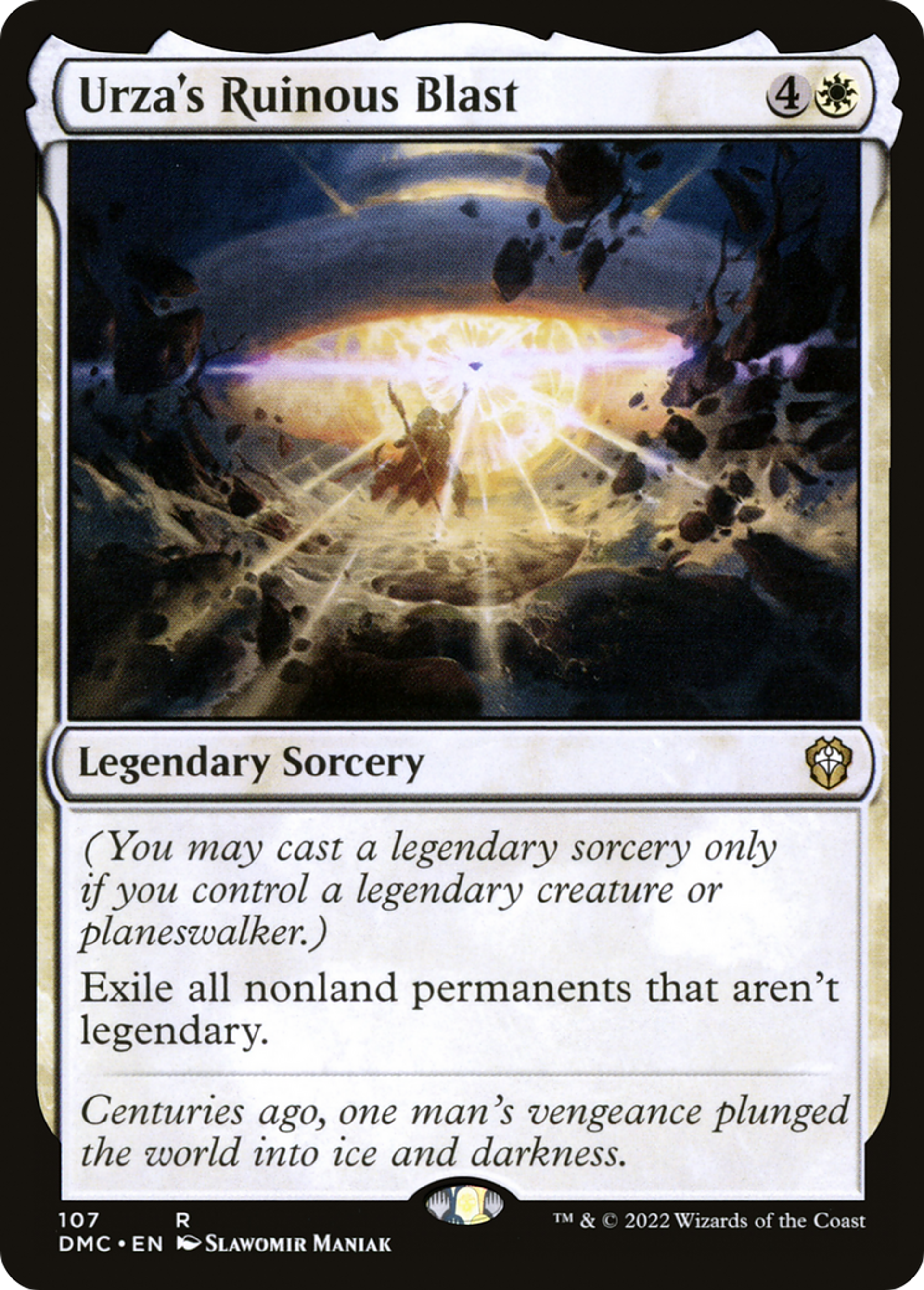Urza's Ruinous Blast — Dominaria United Commander — Magic: The Gathering