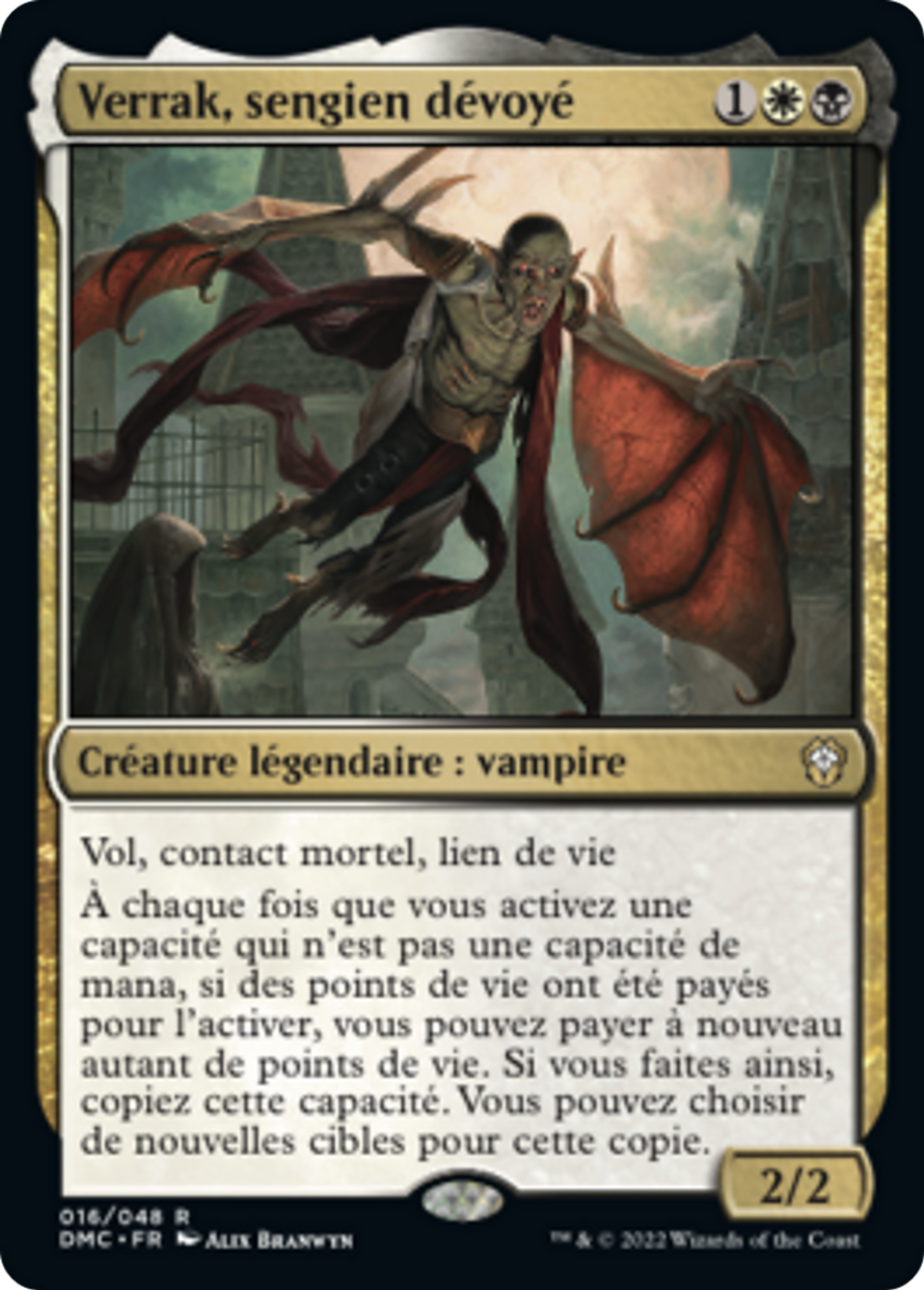Verrak, sengien dévoyé — Dominaria United Commander — Magic: The Gathering