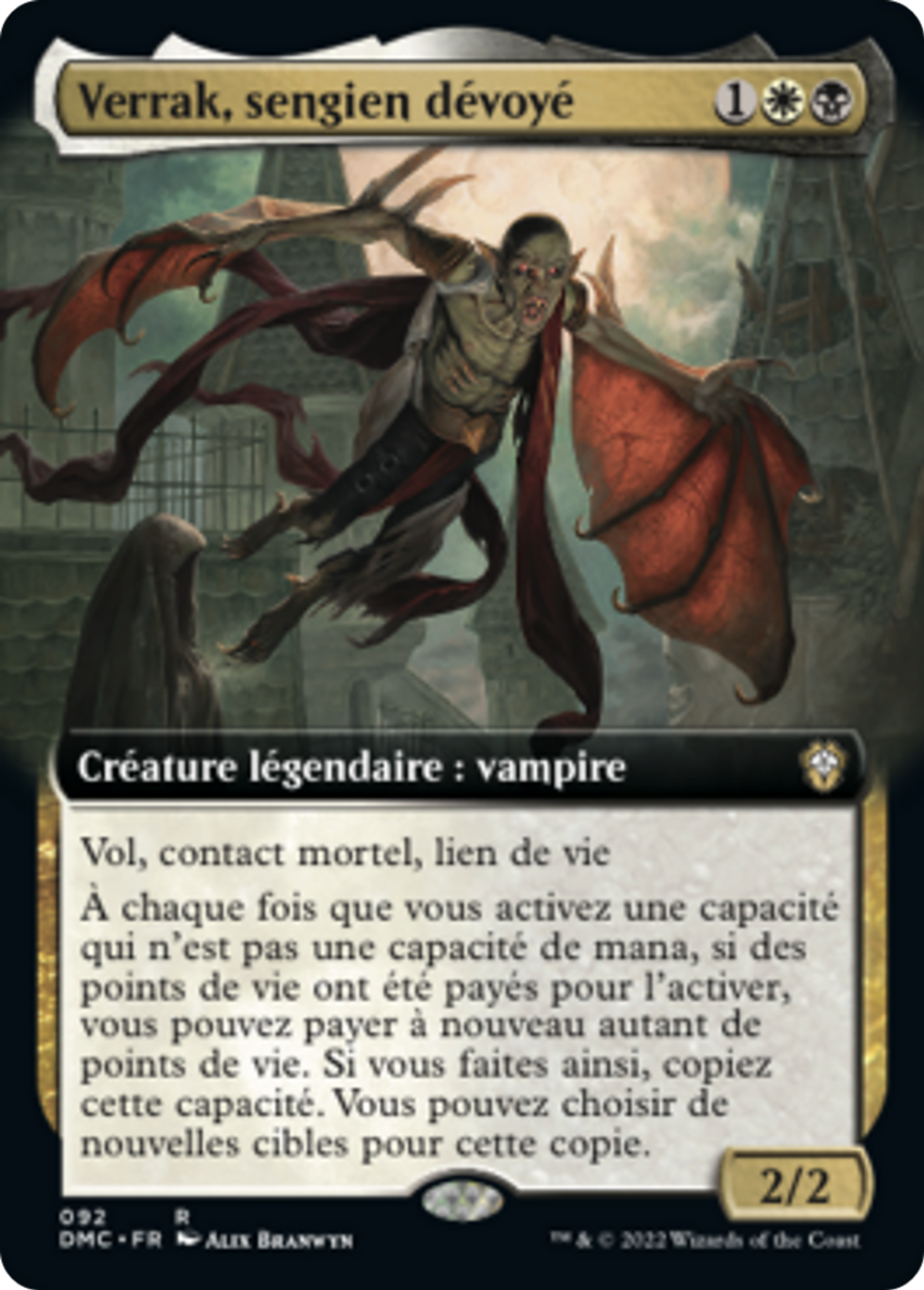Verrak, sengien dévoyé — Dominaria United Commander — Magic: The Gathering