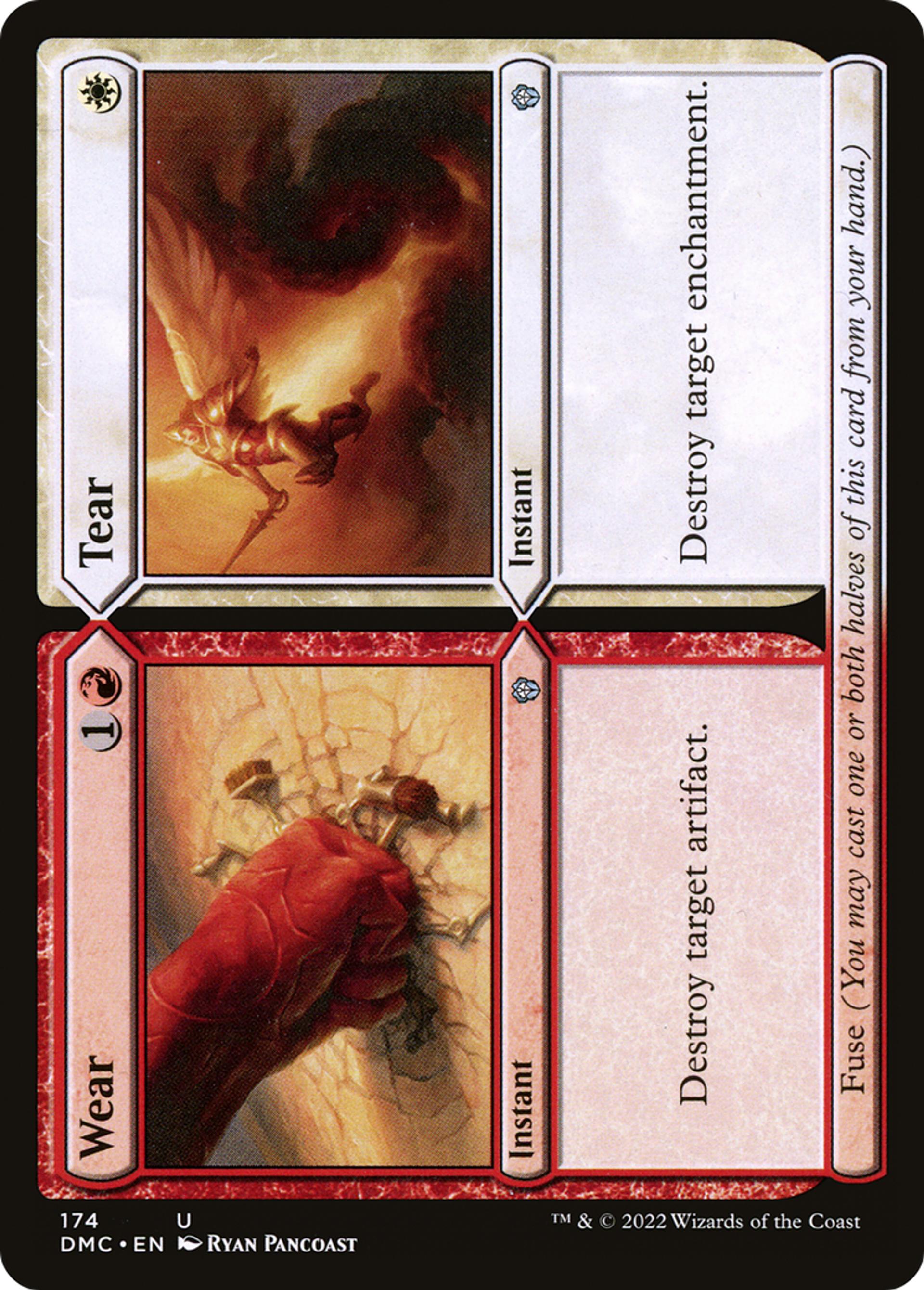 Wear // Tear — Dominaria United Commander — Magic: The Gathering