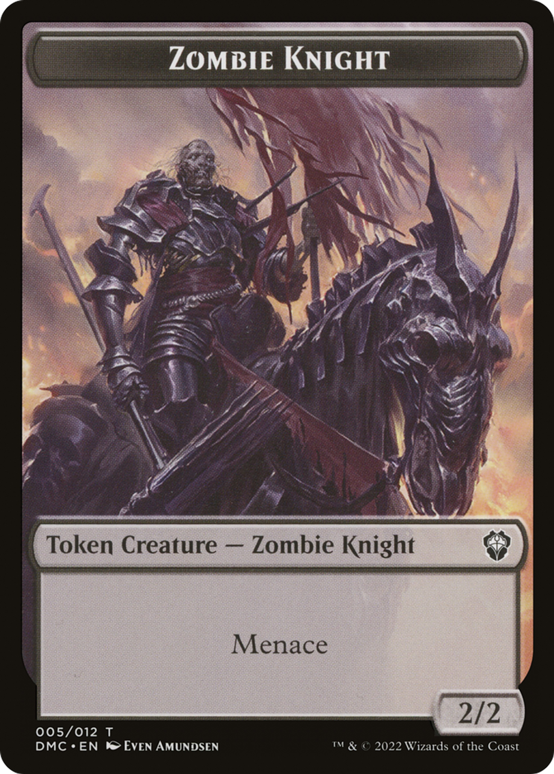 Zombie Knight — Dominaria United Commander — Magic: The Gathering