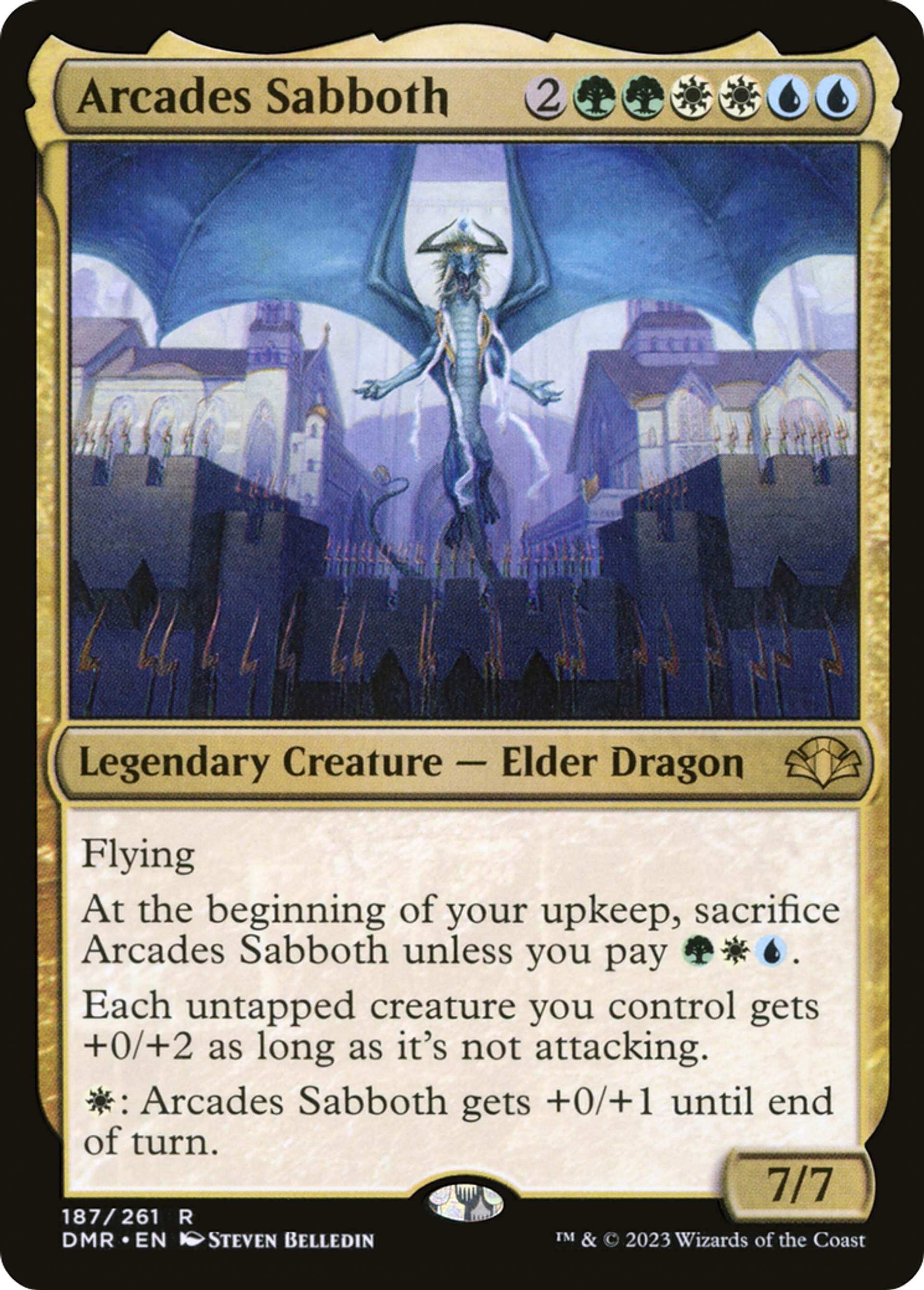 Arcades Sabboth — Dominaria Remastered — Magic: The Gathering