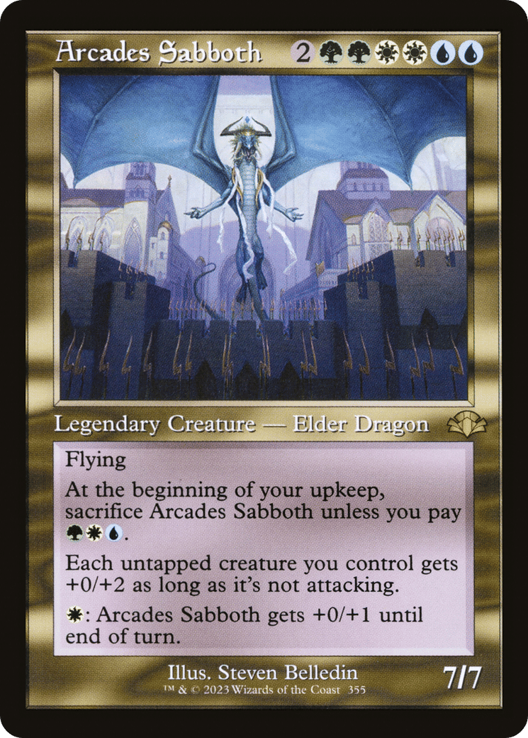 Arcades Sabboth — Dominaria Remastered — Magic: The Gathering