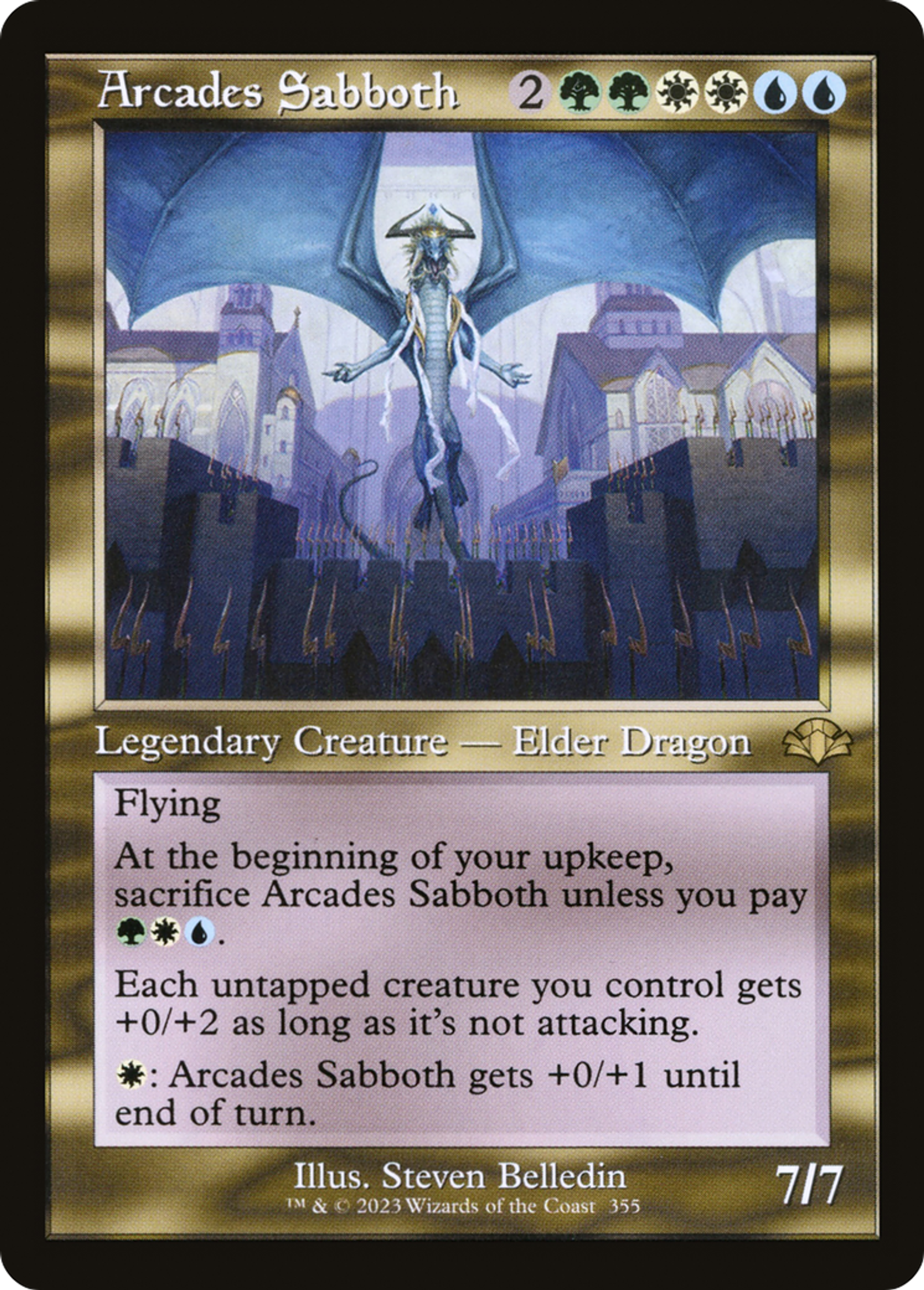 Arcades Sabboth — Dominaria Remastered — Magic: The Gathering