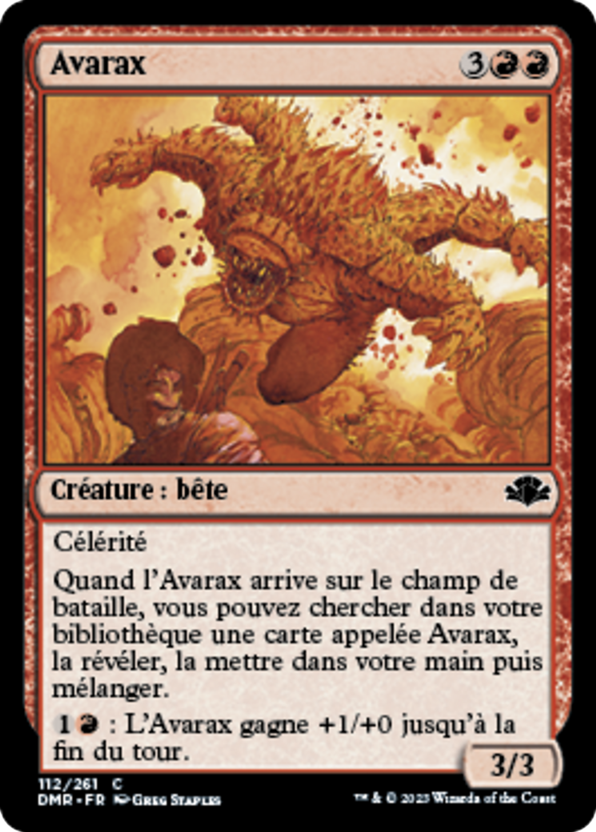 Avarax — Dominaria Remastered — Magic: The Gathering