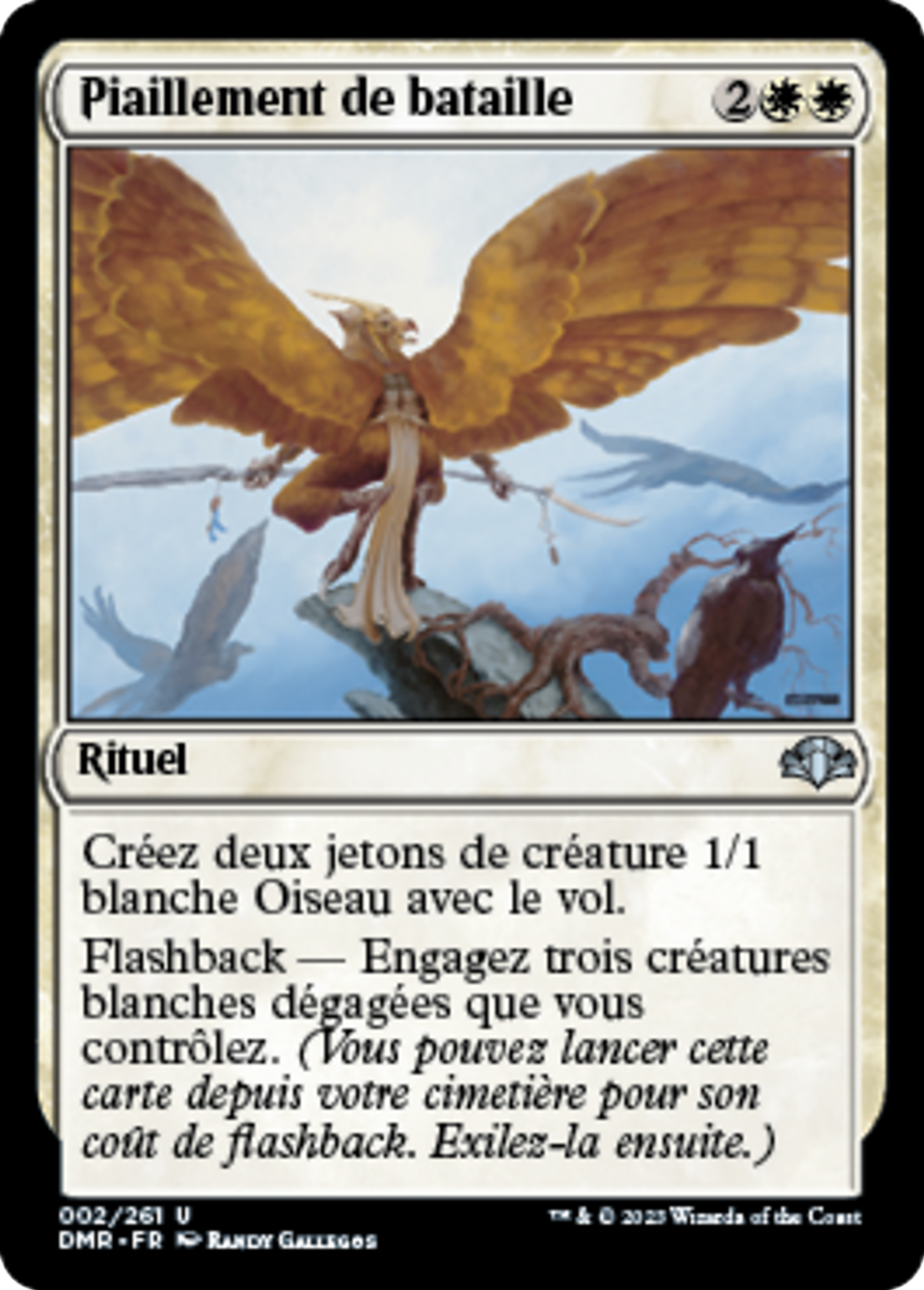 Piaillement de bataille — Dominaria Remastered — Magic: The Gathering