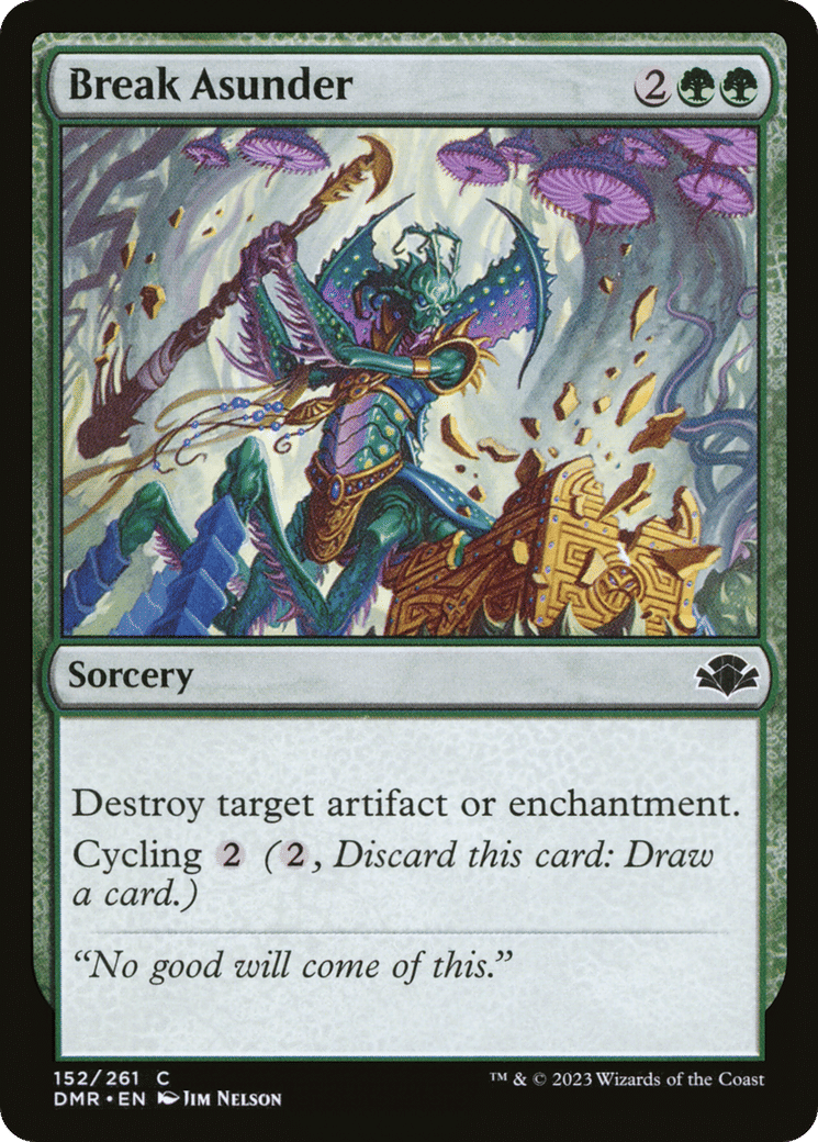 Break Asunder — Dominaria Remastered — Magic: The Gathering