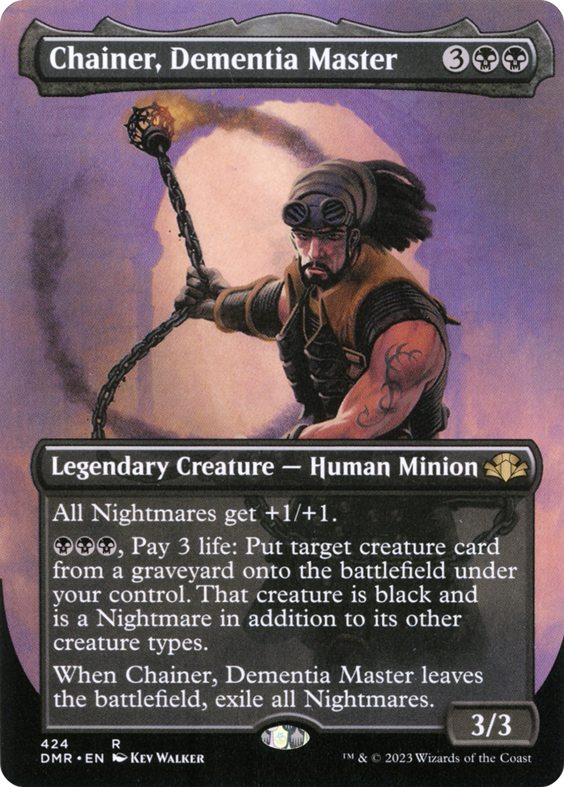 Chainer, Dementia Master — Dominaria Remastered — Magic: The Gathering
