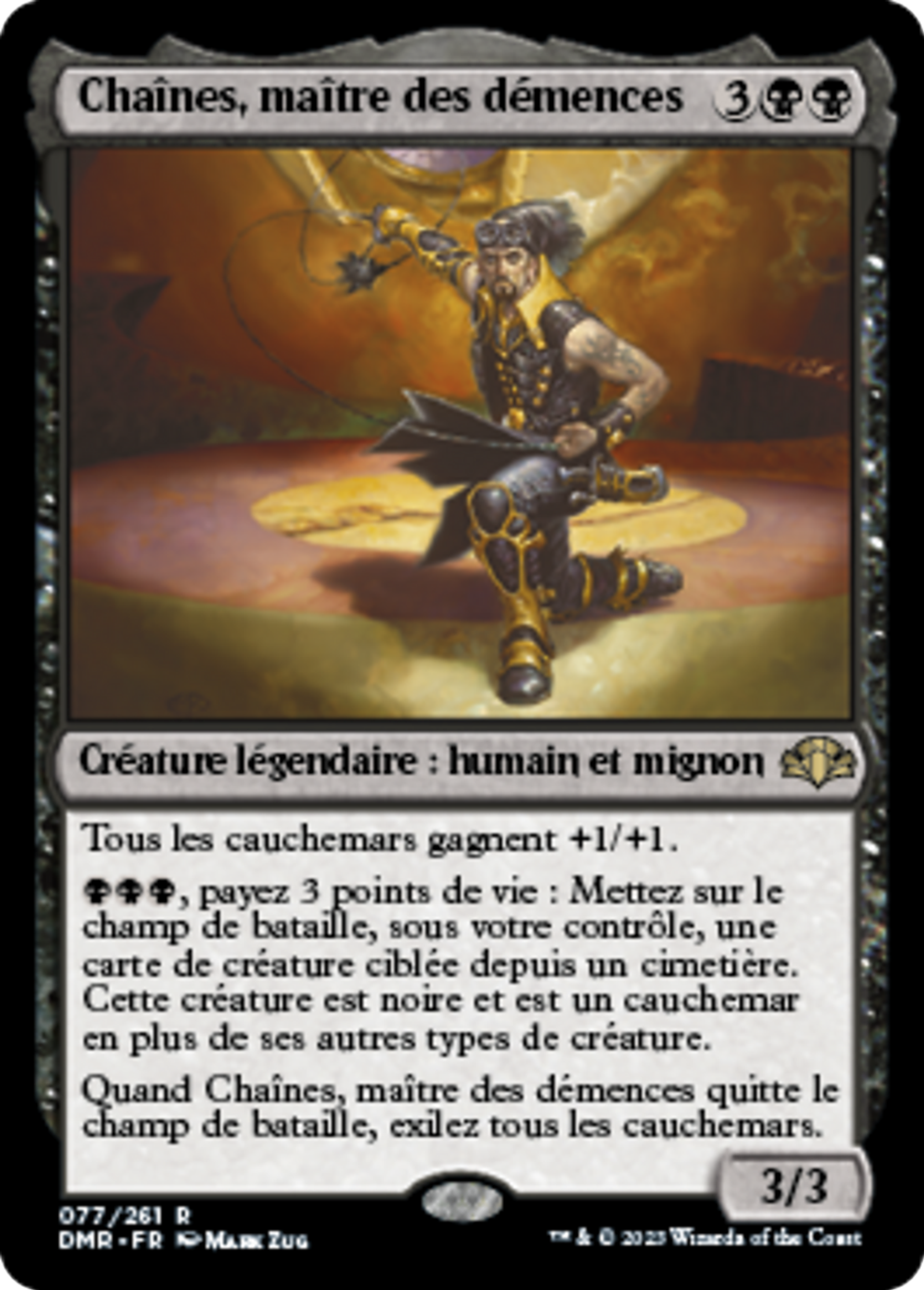 Chaînes, maître des démences — Dominaria Remastered — Magic: The Gathering