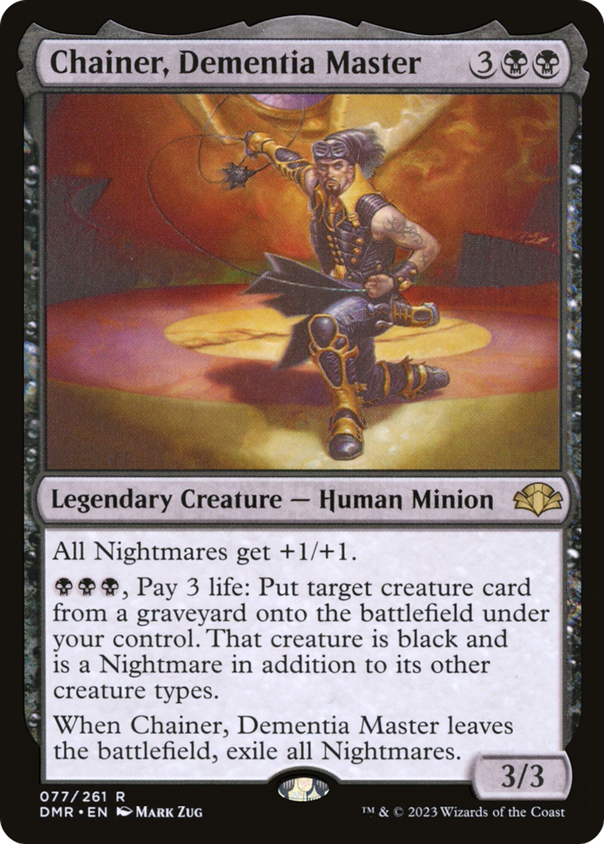 Chainer, Dementia Master — Dominaria Remastered — Magic: The Gathering