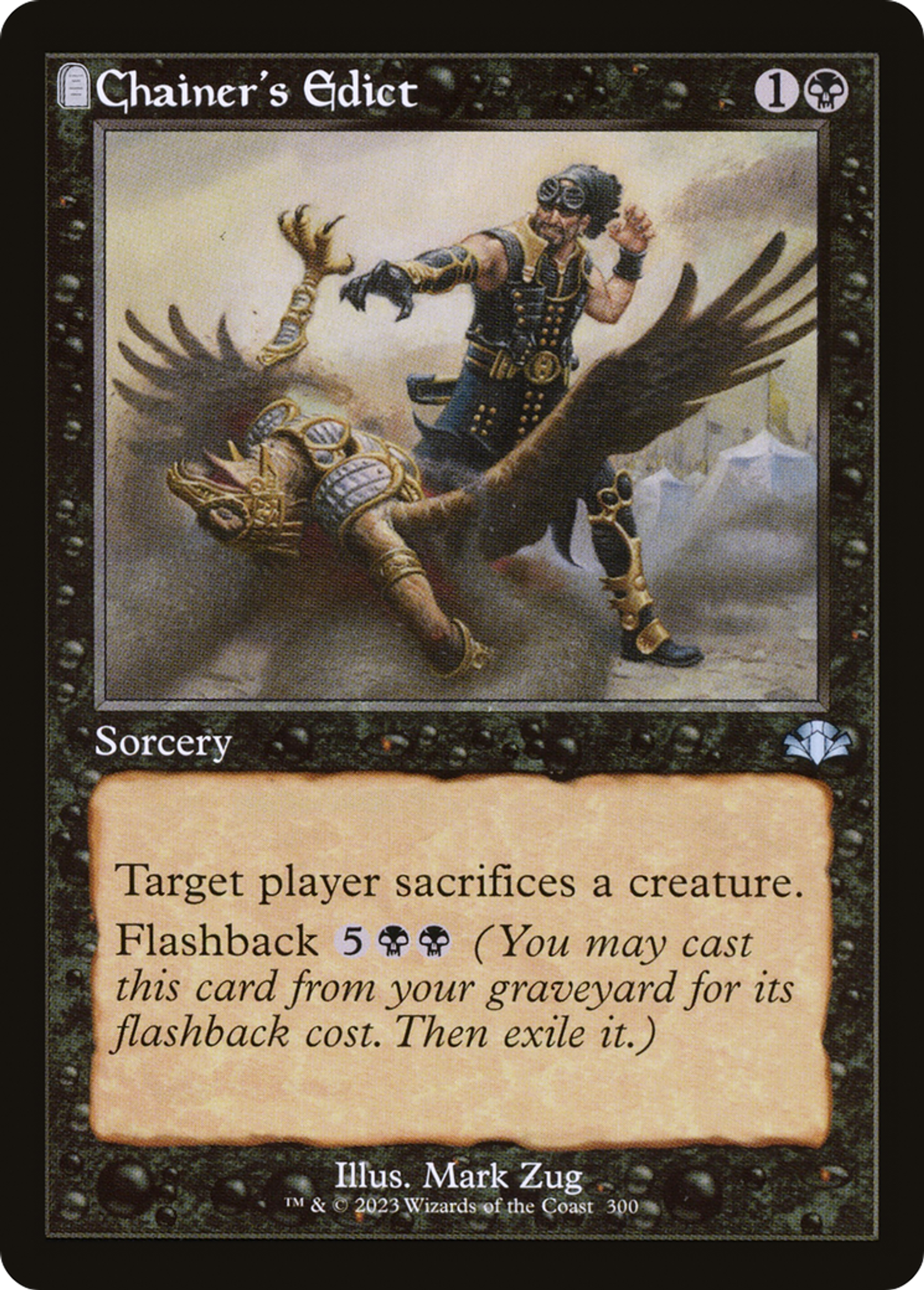 Chainer's Edict — Dominaria Remastered — Magic: The Gathering