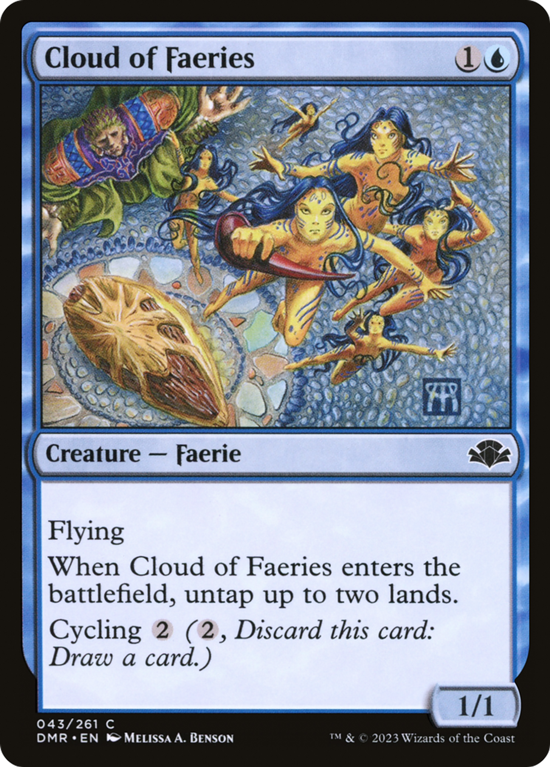 Cloud of Faeries — Dominaria Remastered — Magic: The Gathering