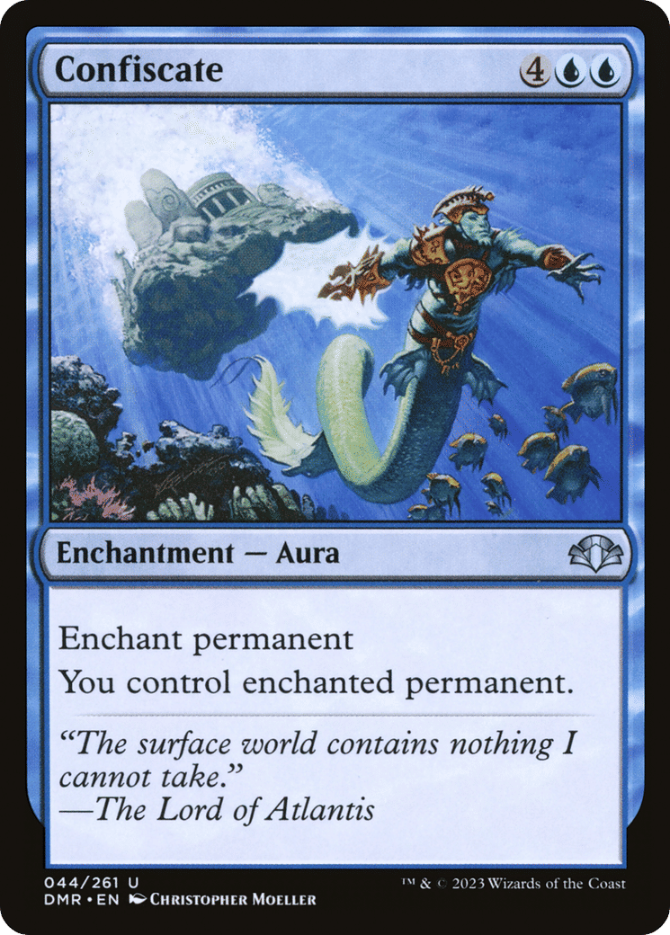 Confiscate — Dominaria Remastered — Magic: The Gathering