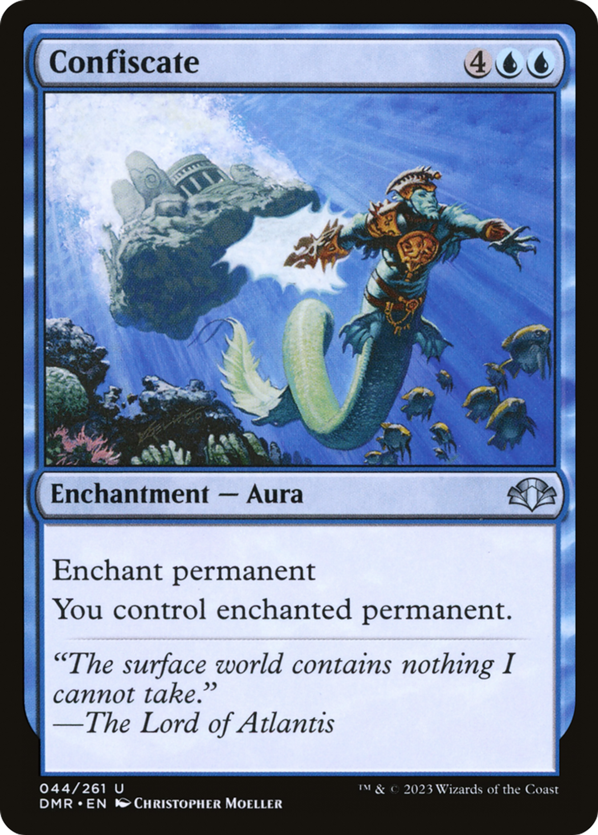 Confiscate — Dominaria Remastered — Magic: The Gathering