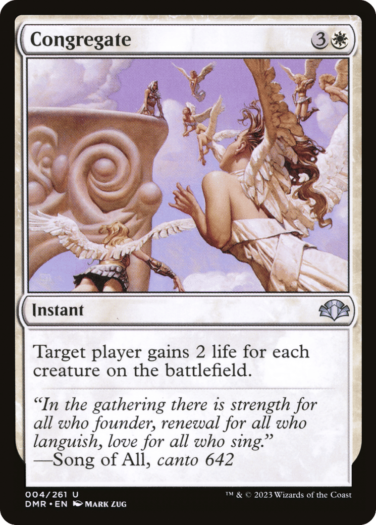 Congregate — Dominaria Remastered — Magic: The Gathering