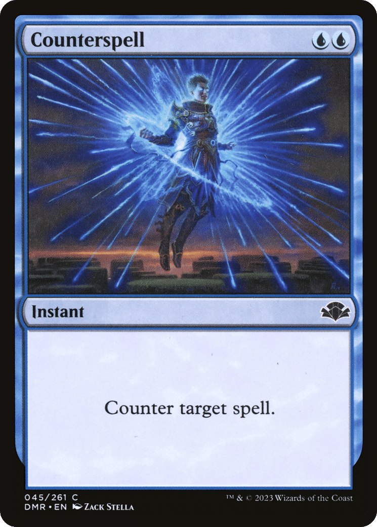 Counterspell — Dominaria Remastered — Magic: The Gathering