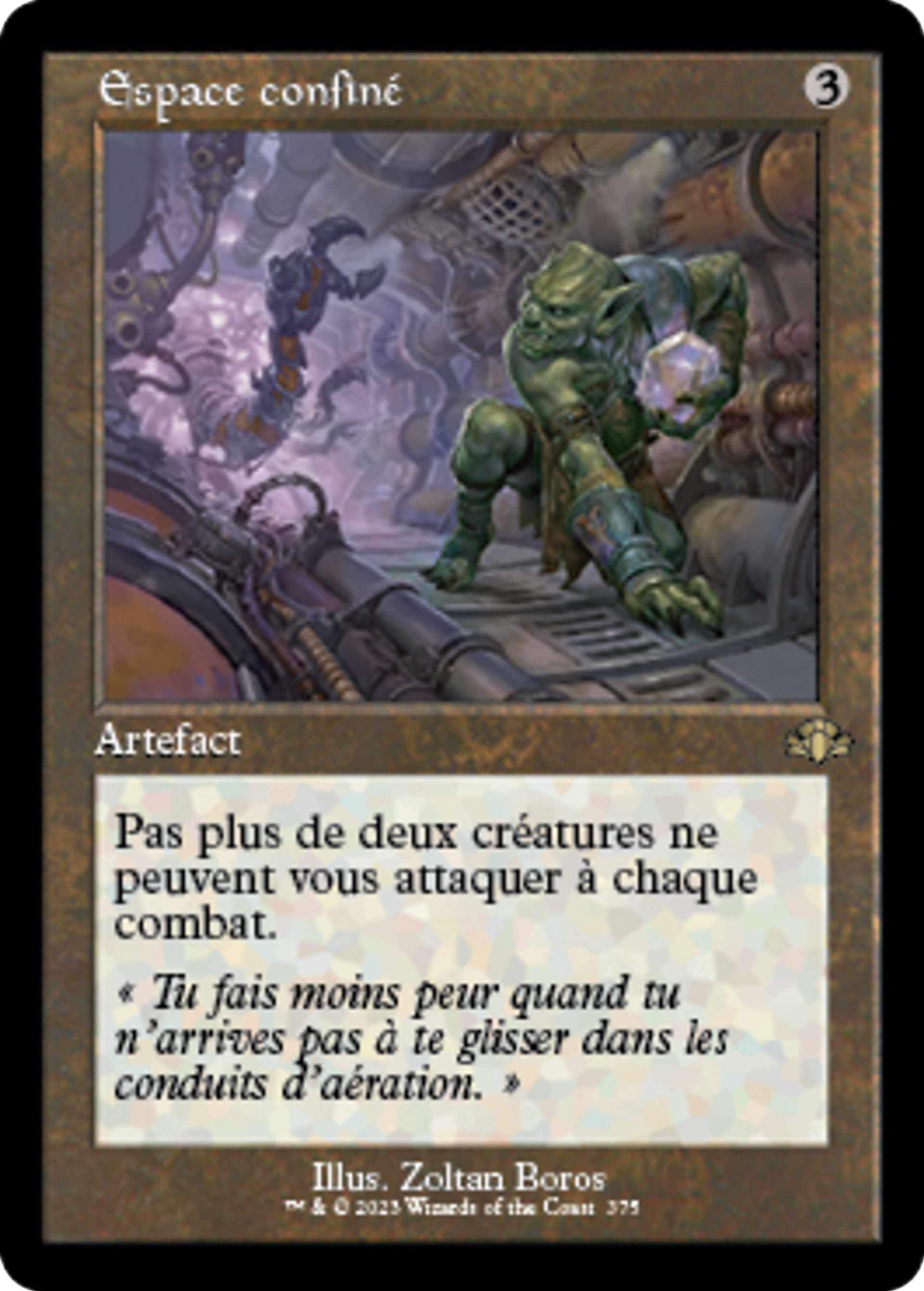 Espace confiné — Dominaria Remastered — Magic: The Gathering