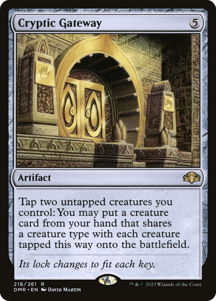 Cryptic Gateway — Dominaria Remastered — Magic: The Gathering