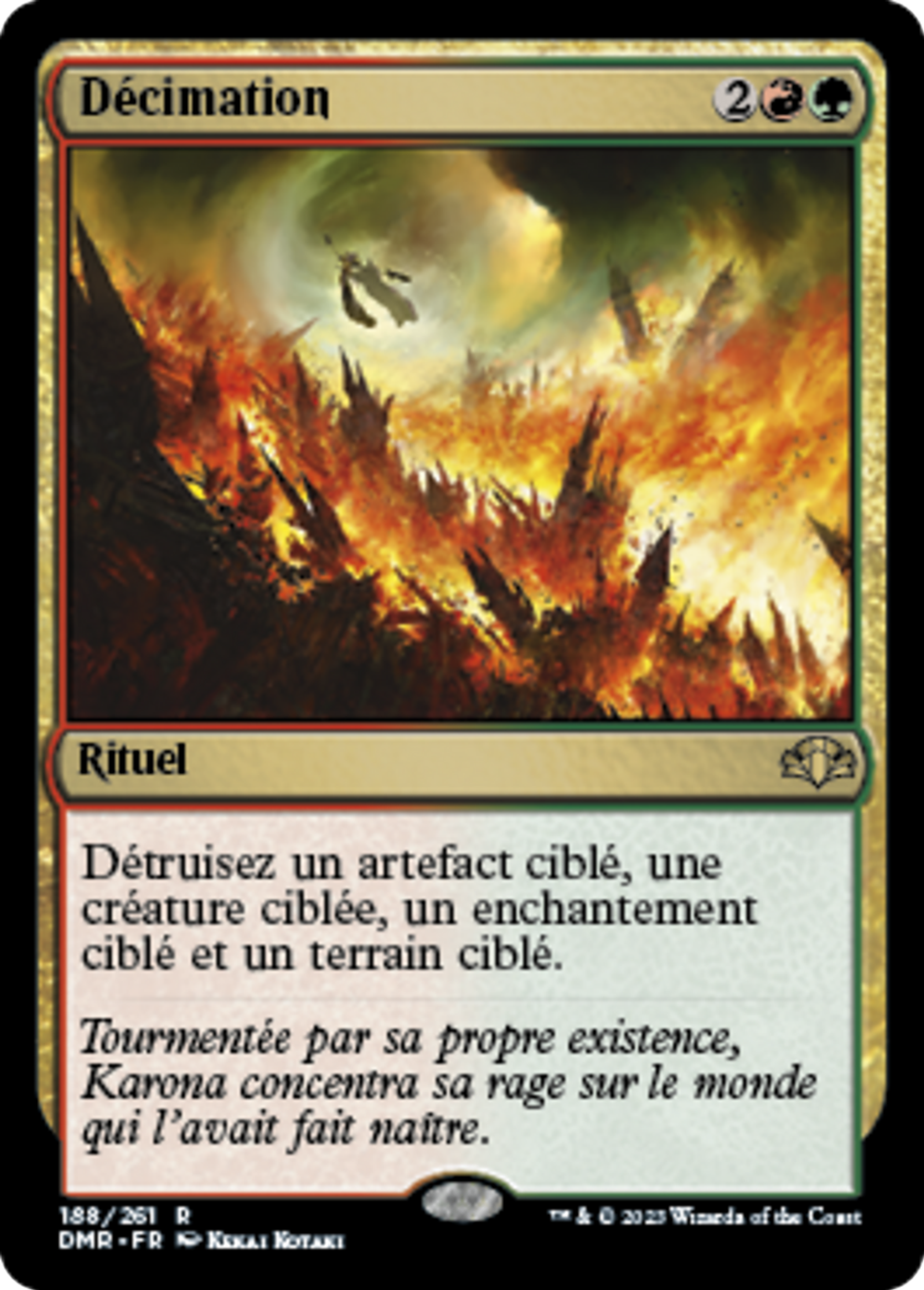 Décimation — Dominaria Remastered — Magic: The Gathering