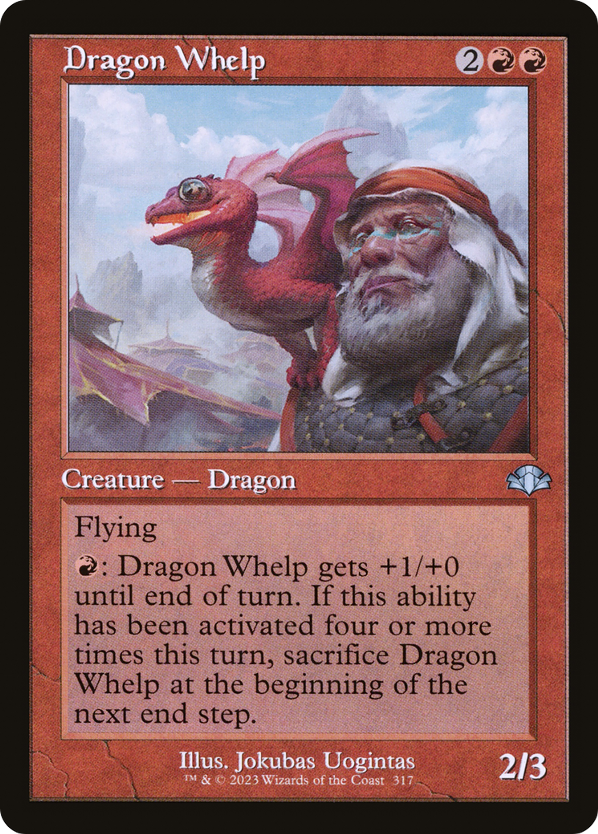 Dragon Whelp — Dominaria Remastered — Magic: The Gathering