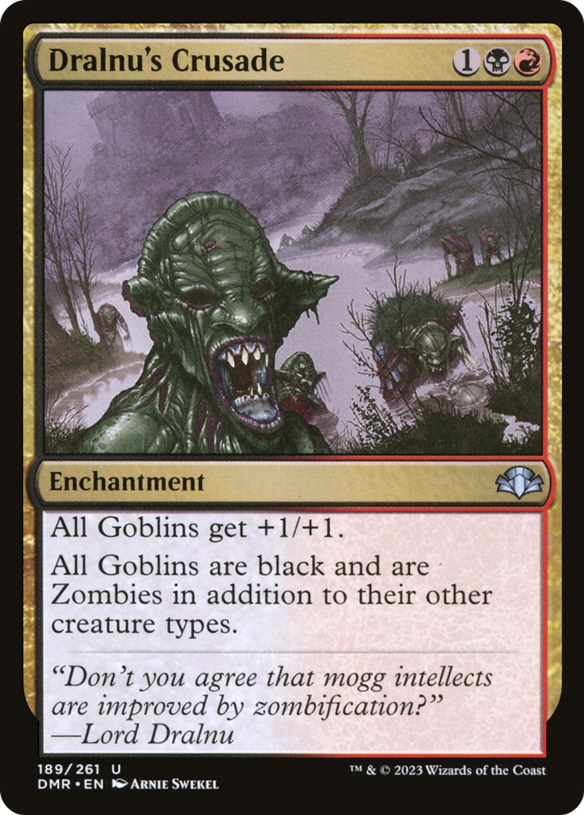 Croisade de Dralnu — Dominaria Remastered — Magic: The Gathering