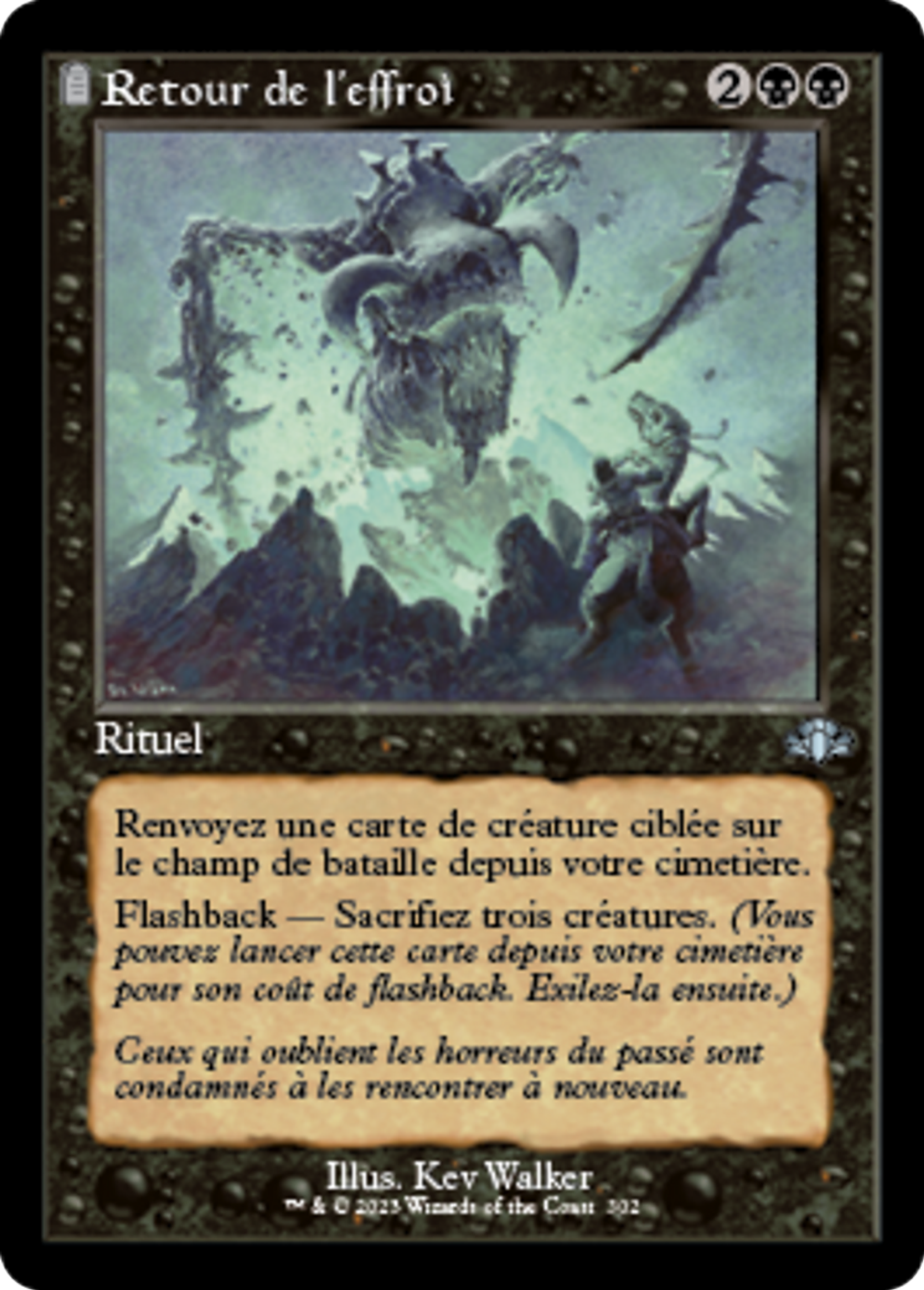 Retour de l'effroi — Dominaria Remastered — Magic: The Gathering