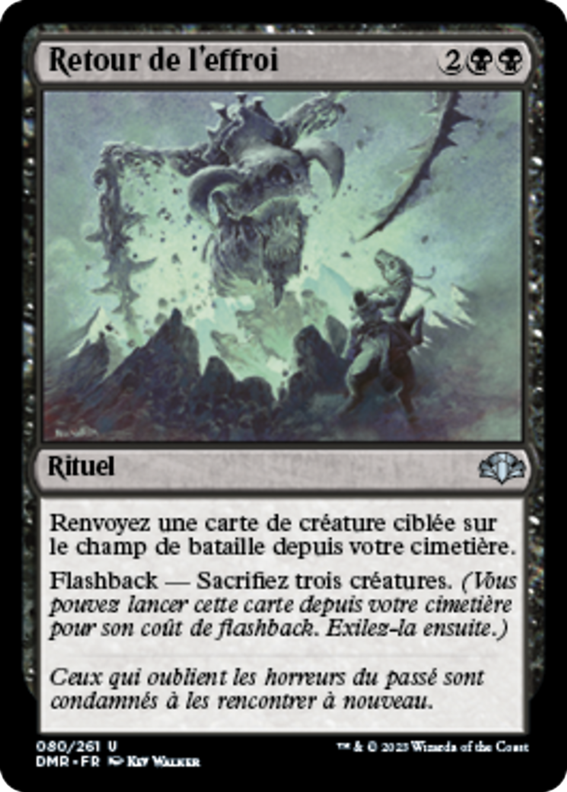 Retour de l'effroi — Dominaria Remastered — Magic: The Gathering