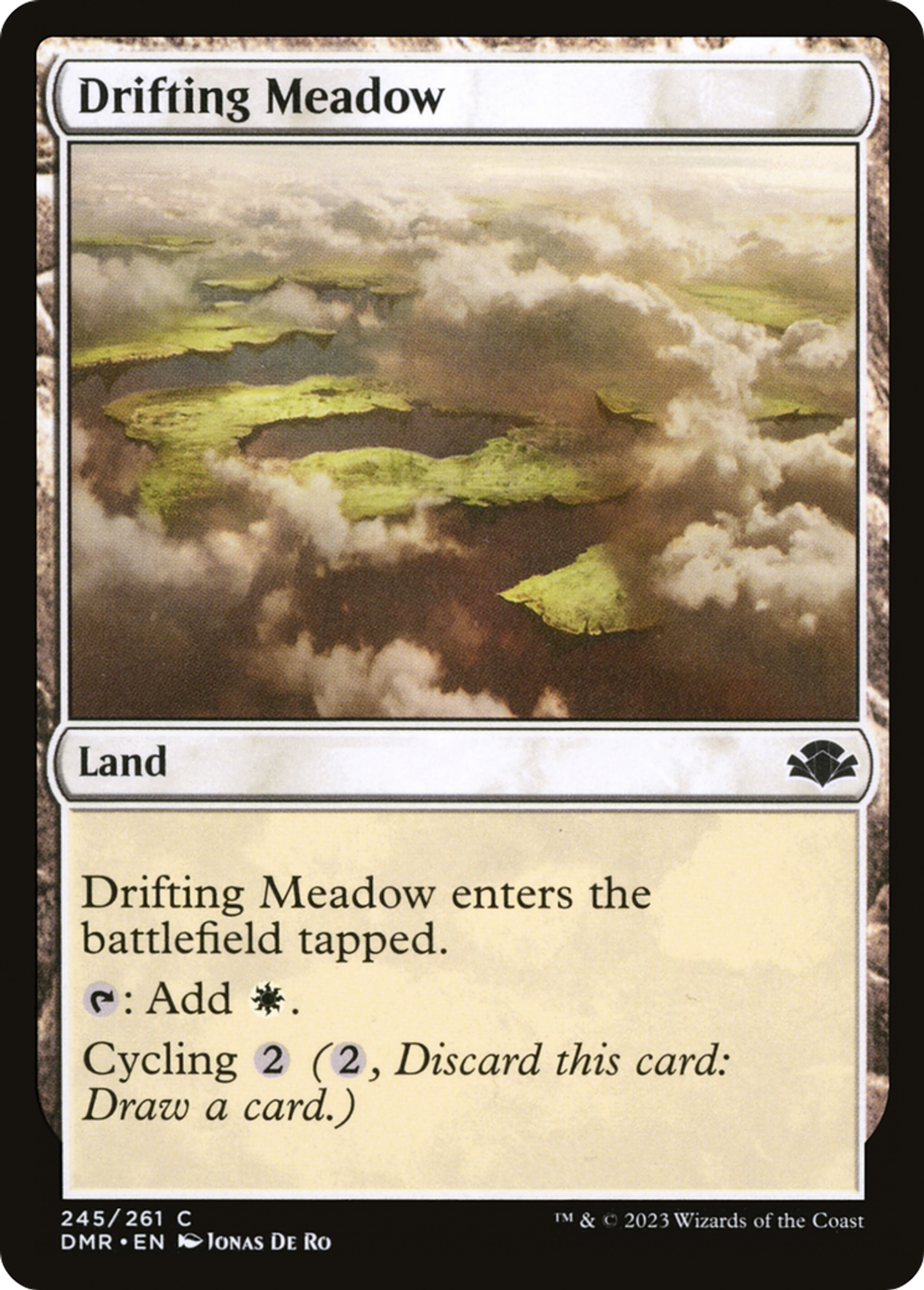 Prairie dérivante — Dominaria Remastered — Magic: The Gathering