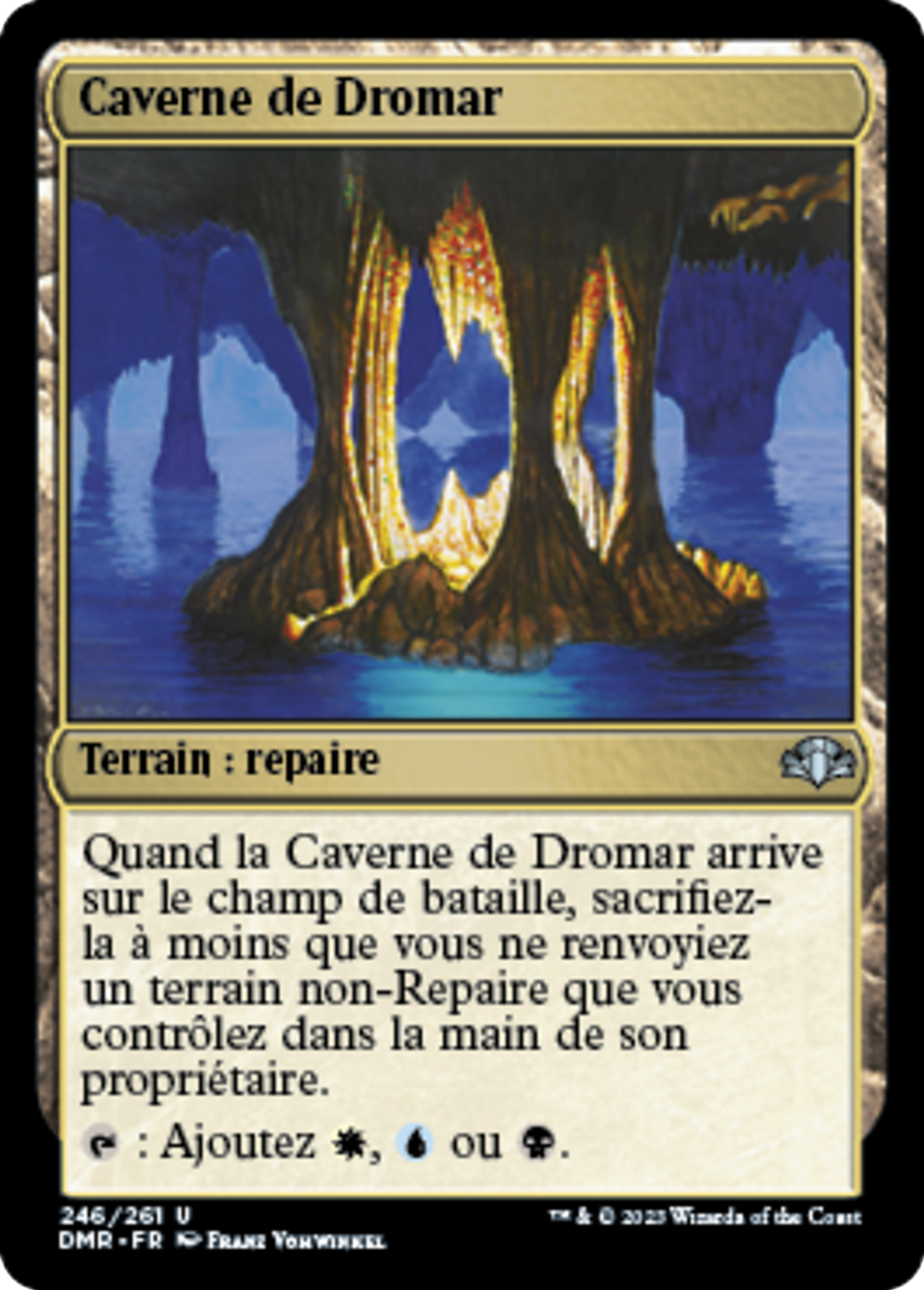 Caverne de Dromar — Dominaria Remastered — Magic: The Gathering