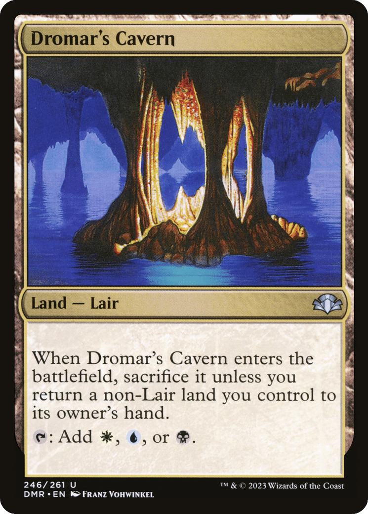 Dromar's Cavern — Dominaria Remastered — Magic: The Gathering
