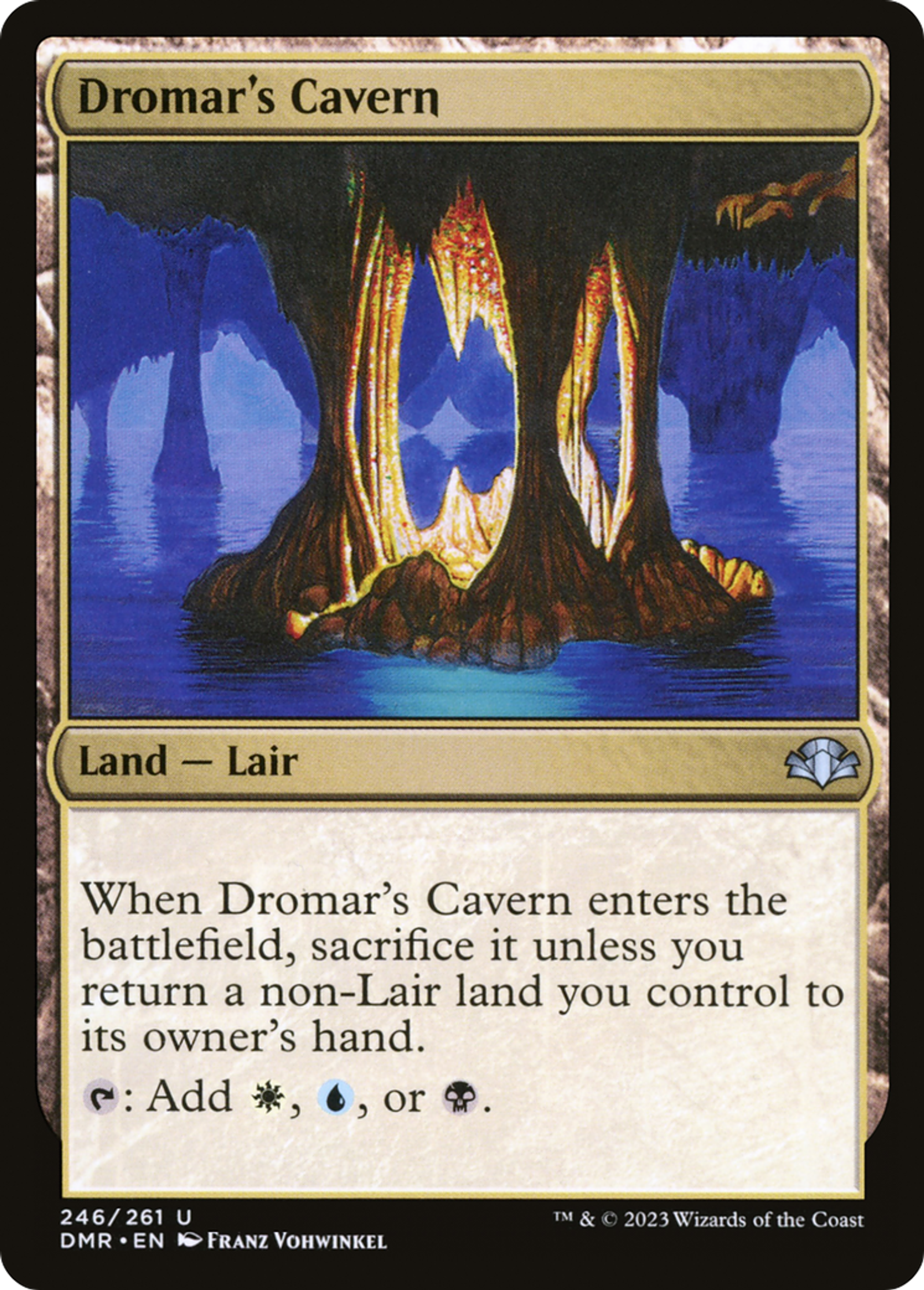 Caverne de Dromar — Dominaria Remastered — Magic: The Gathering