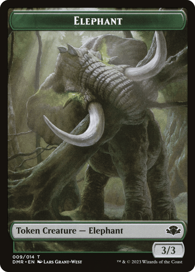Elephant — Dominaria Remastered — Magic: The Gathering