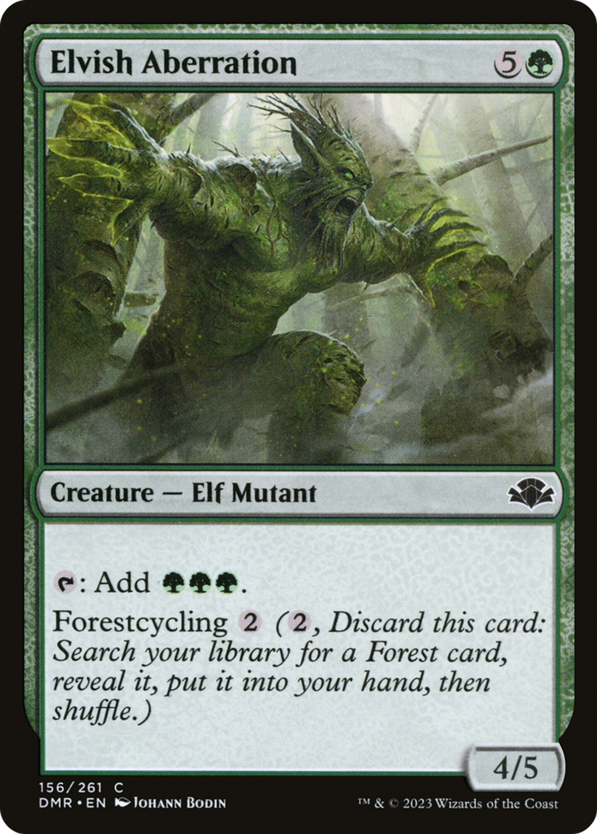 Elvish Aberration — Dominaria Remastered — Magic: The Gathering