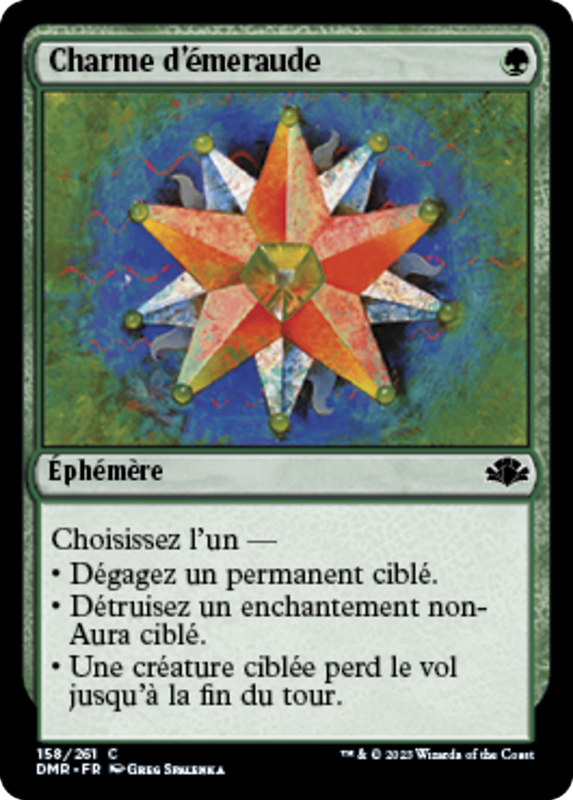 Charme d'émeraude — Dominaria Remastered — Magic: The Gathering