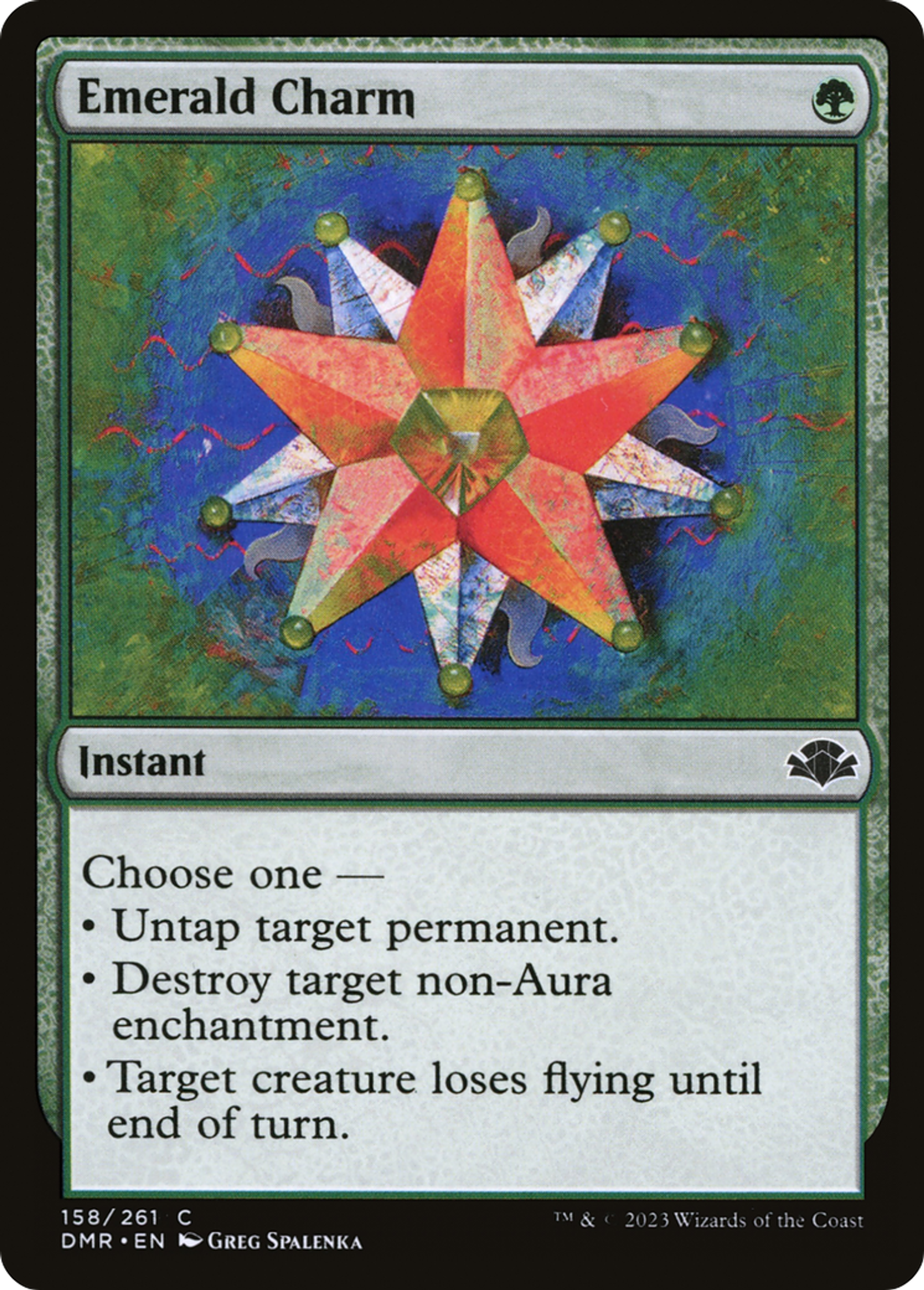 Charme d'émeraude — Dominaria Remastered — Magic: The Gathering