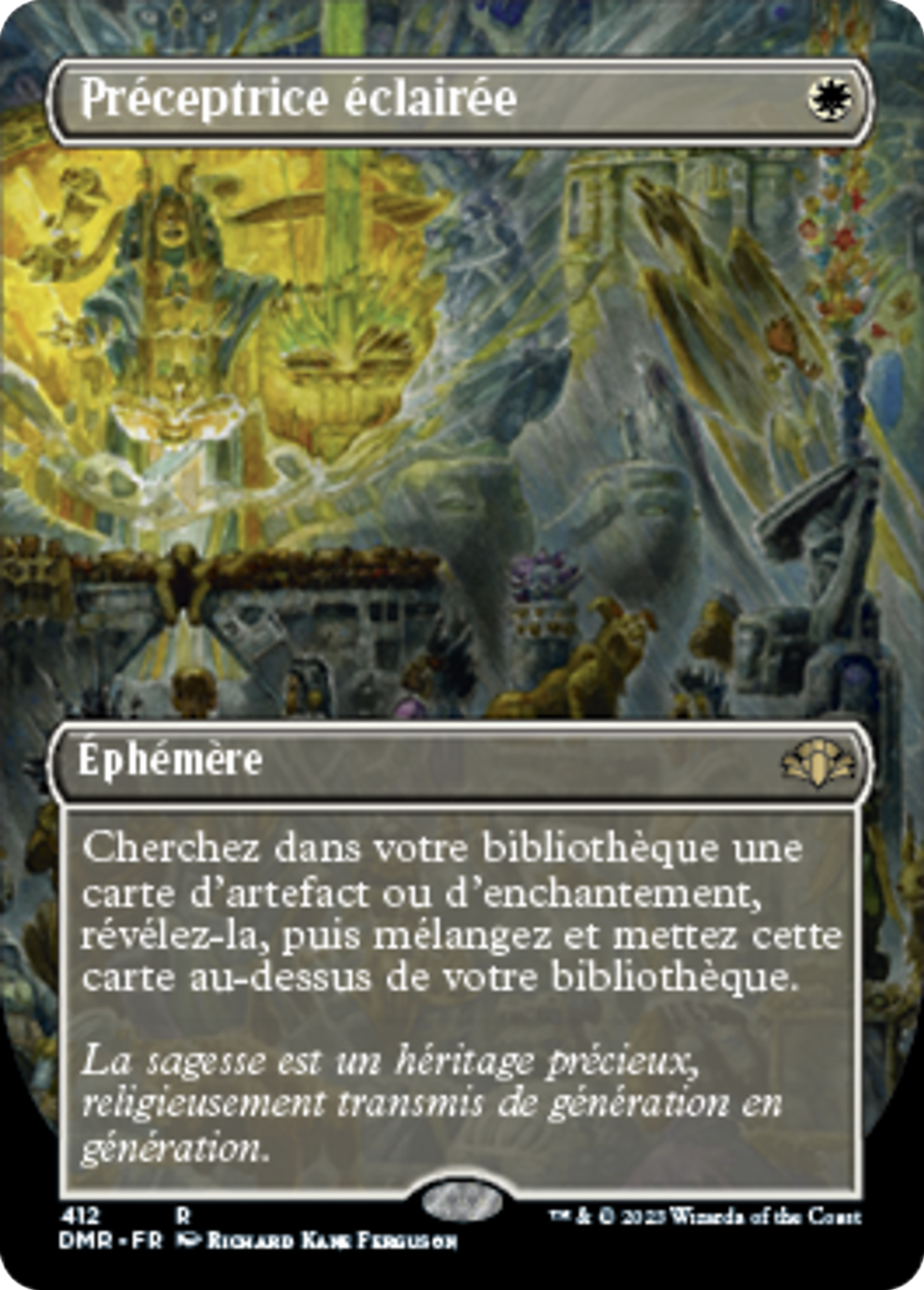 Préceptrice éclairée — Dominaria Remastered — Magic: The Gathering