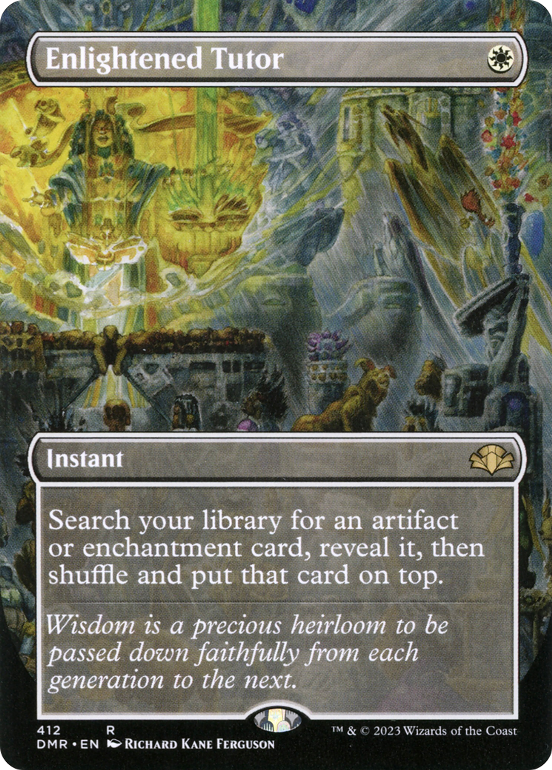 Enlightened Tutor — Dominaria Remastered — Magic: The Gathering