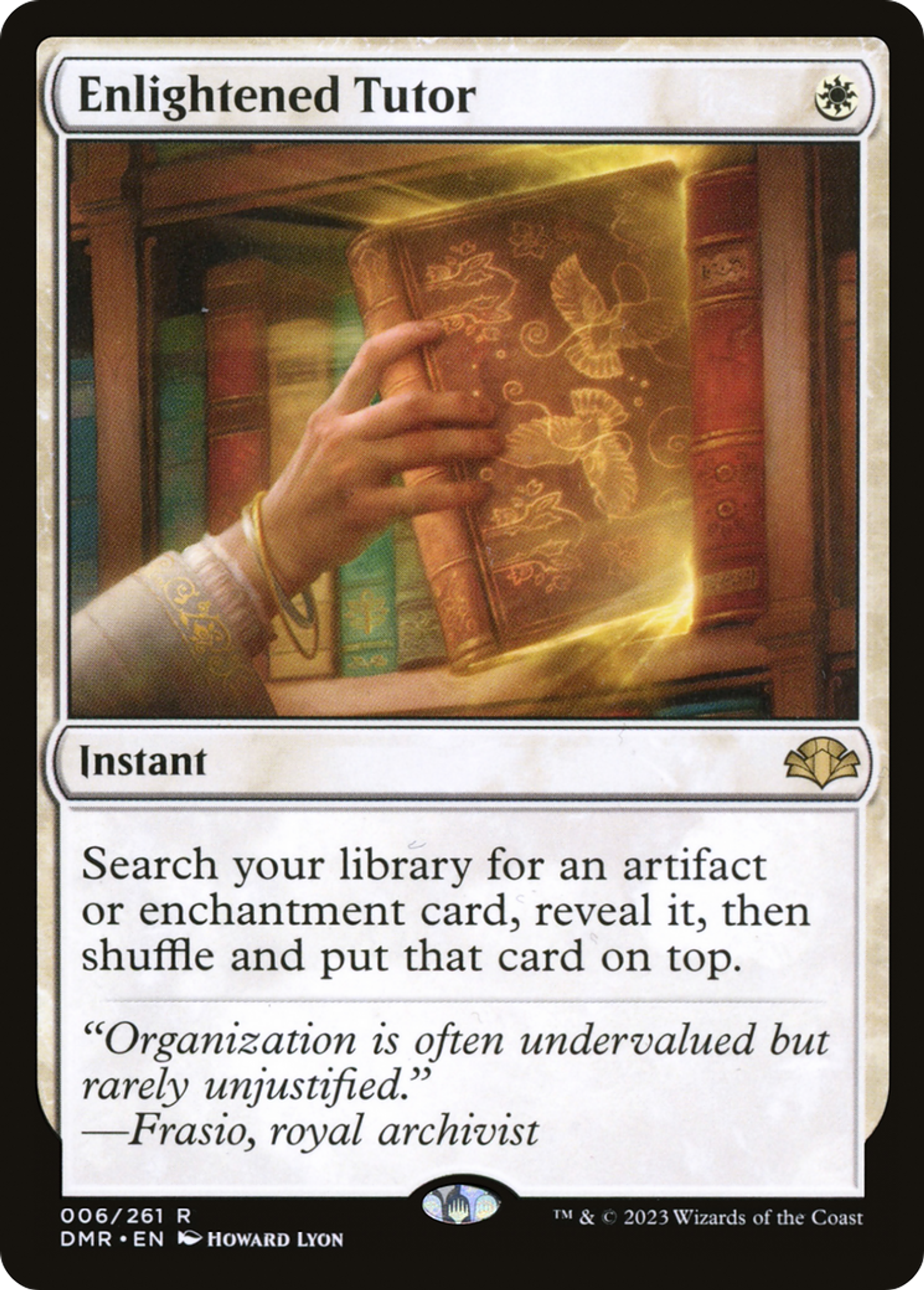Enlightened Tutor — Dominaria Remastered — Magic: The Gathering