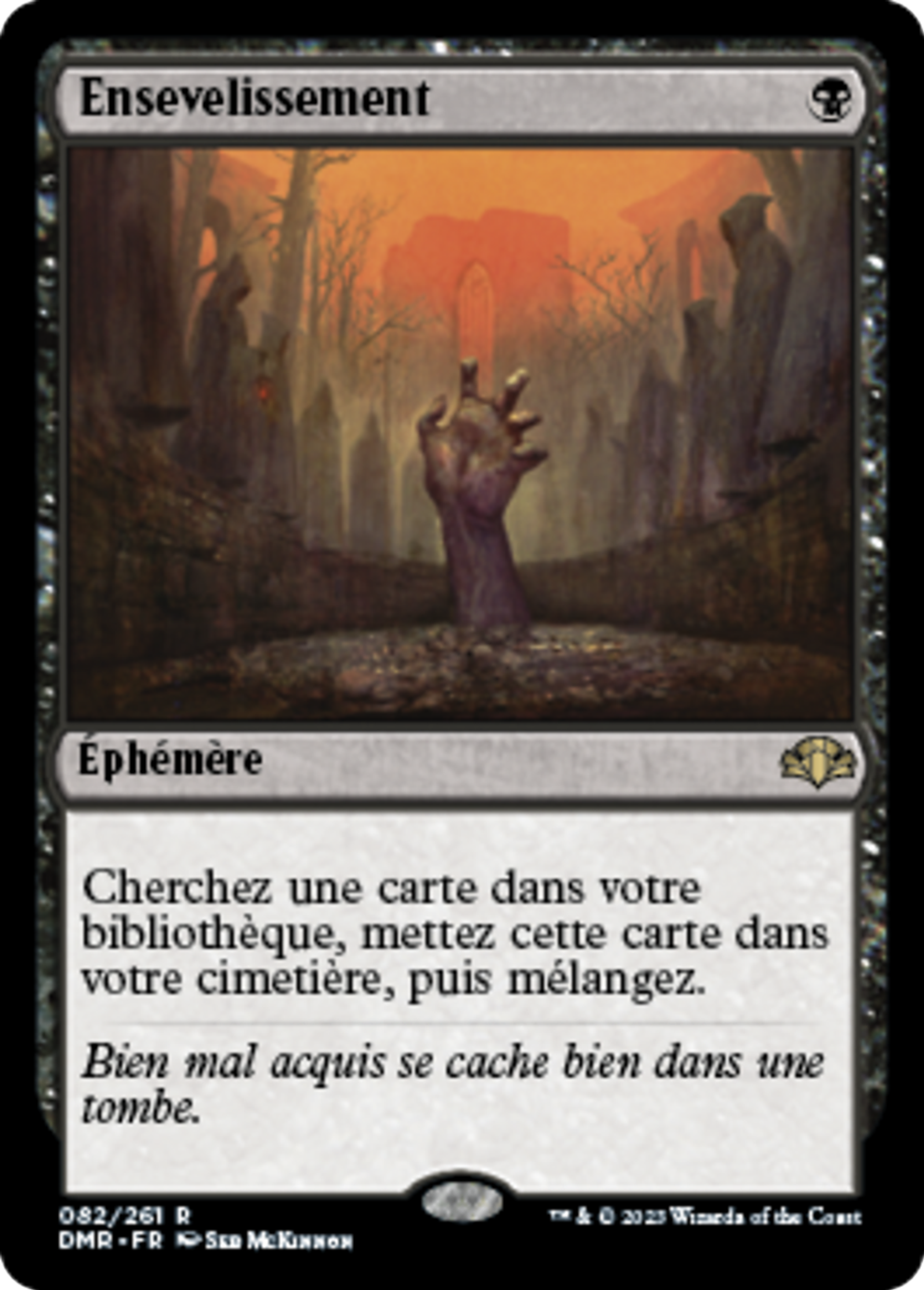 Ensevelissement — Dominaria Remastered — Magic: The Gathering