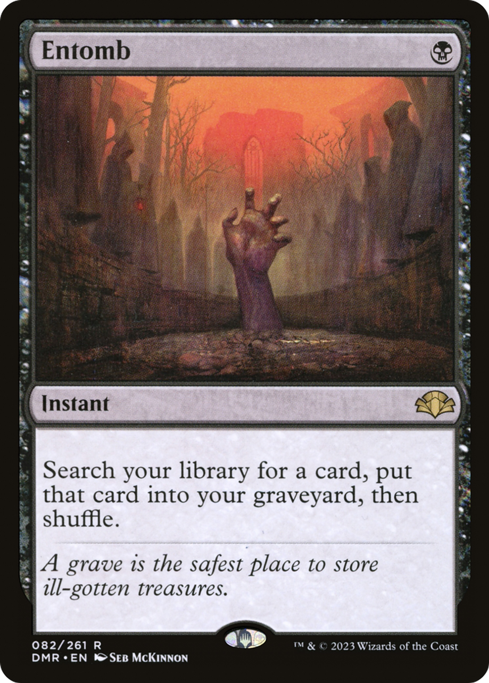 Entomb — Dominaria Remastered — Magic: The Gathering