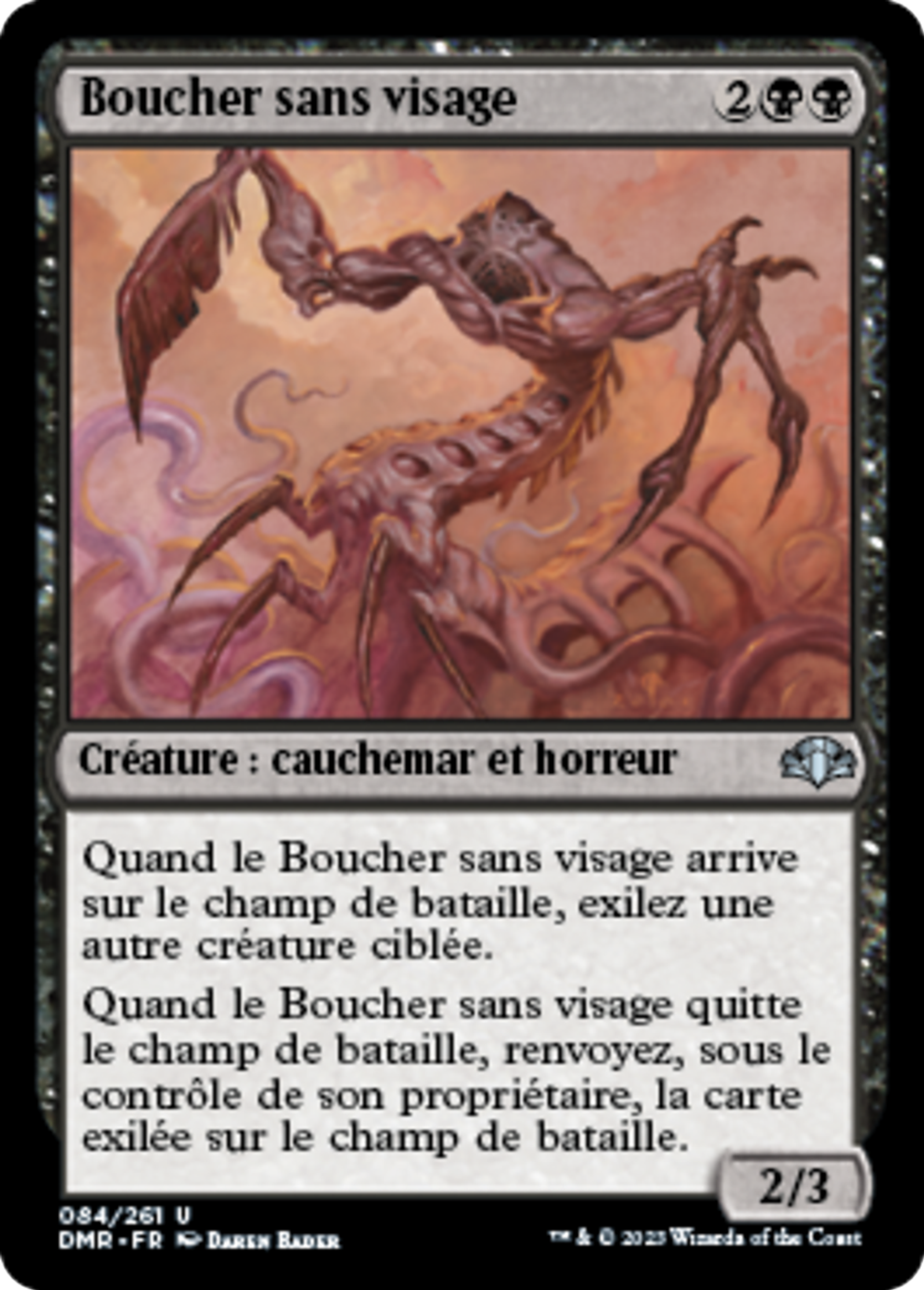 Boucher sans visage — Dominaria Remastered — Magic: The Gathering