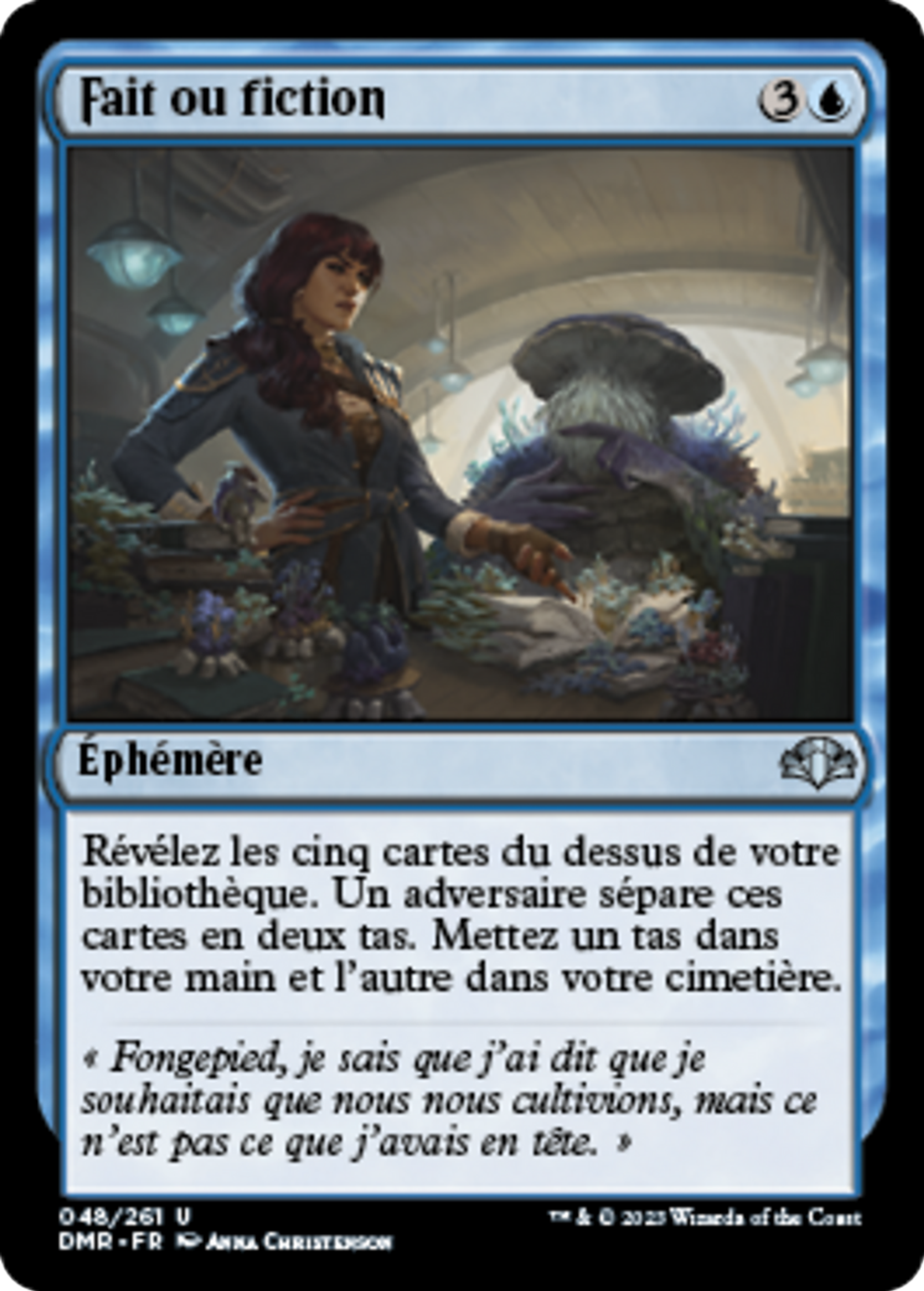 Fait ou fiction — Dominaria Remastered — Magic: The Gathering