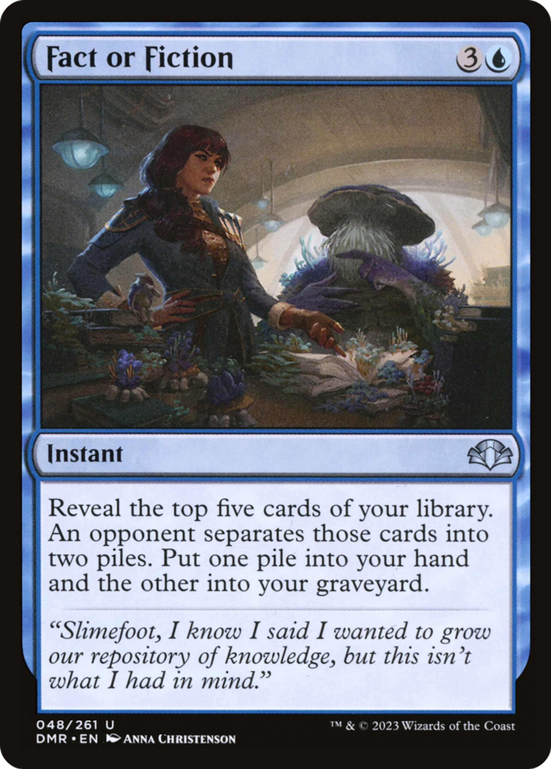 Fact or Fiction — Dominaria Remastered — Magic: The Gathering