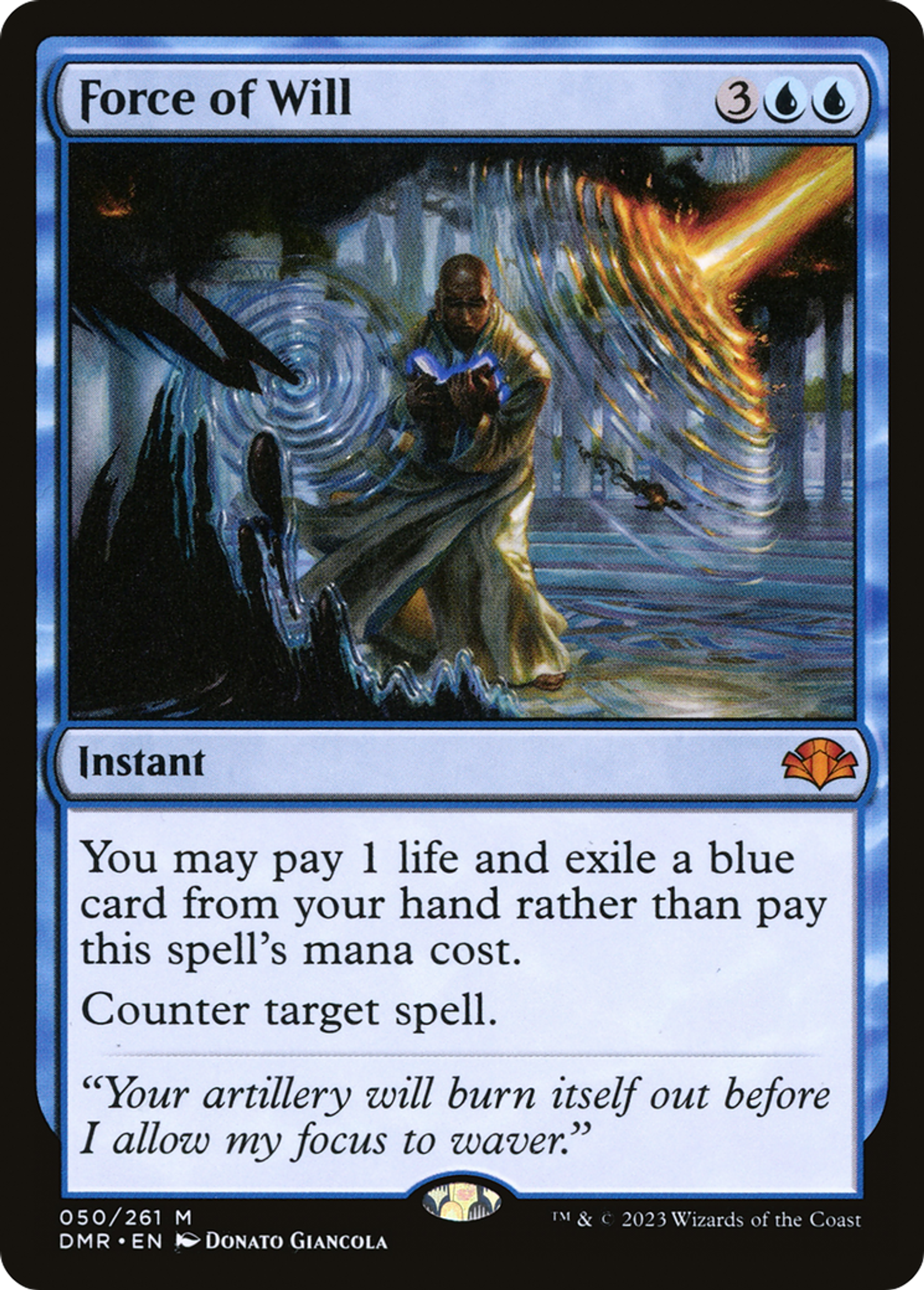 Force of Will — Dominaria Remastered — Magic: The Gathering