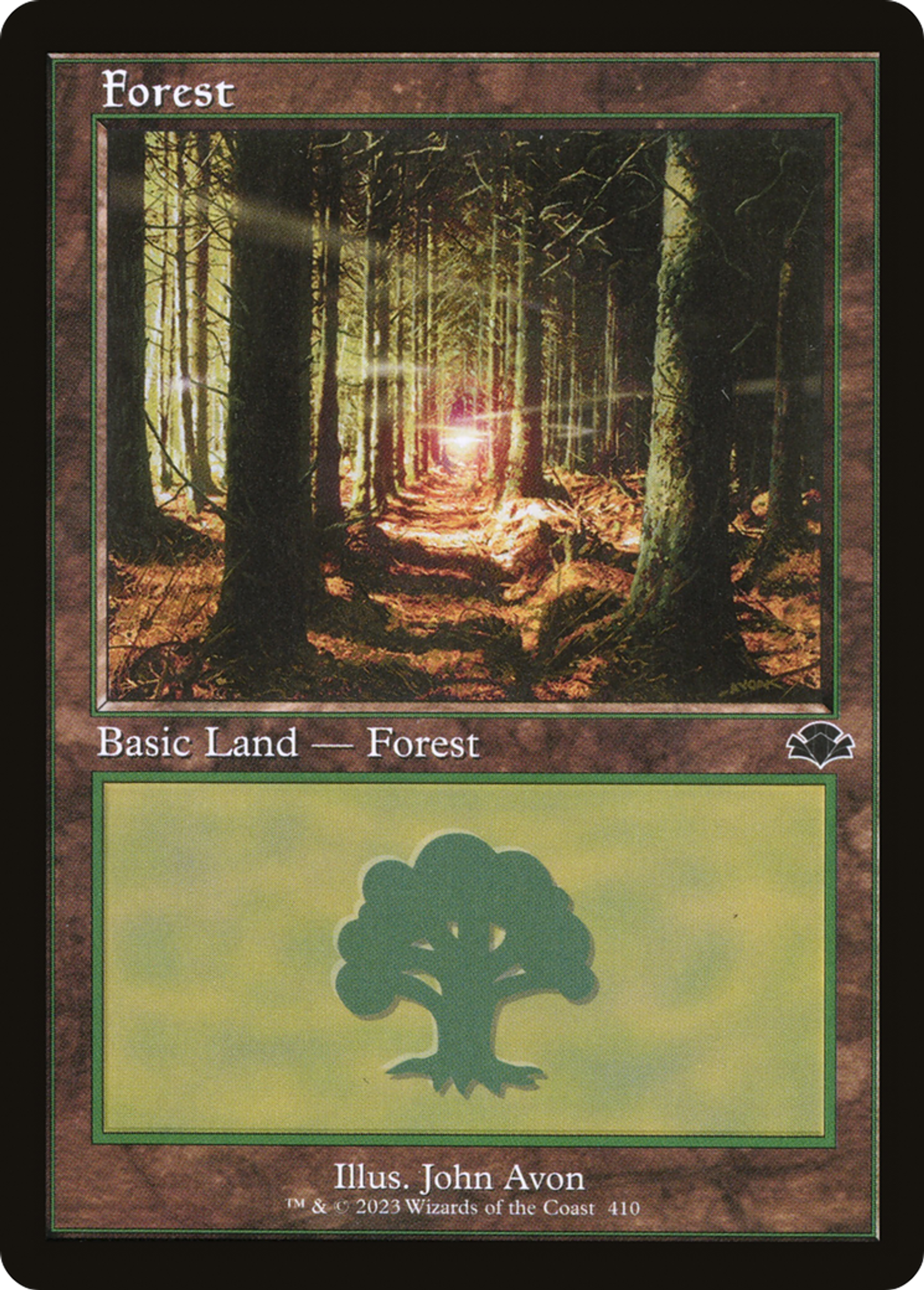 Forest — Dominaria Remastered — Magic: The Gathering