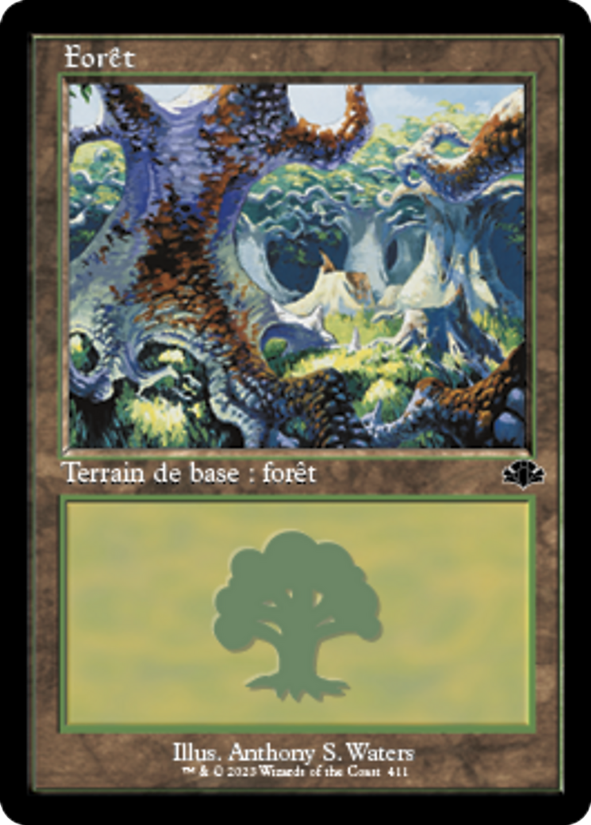 Forêt — Dominaria Remastered — Magic: The Gathering