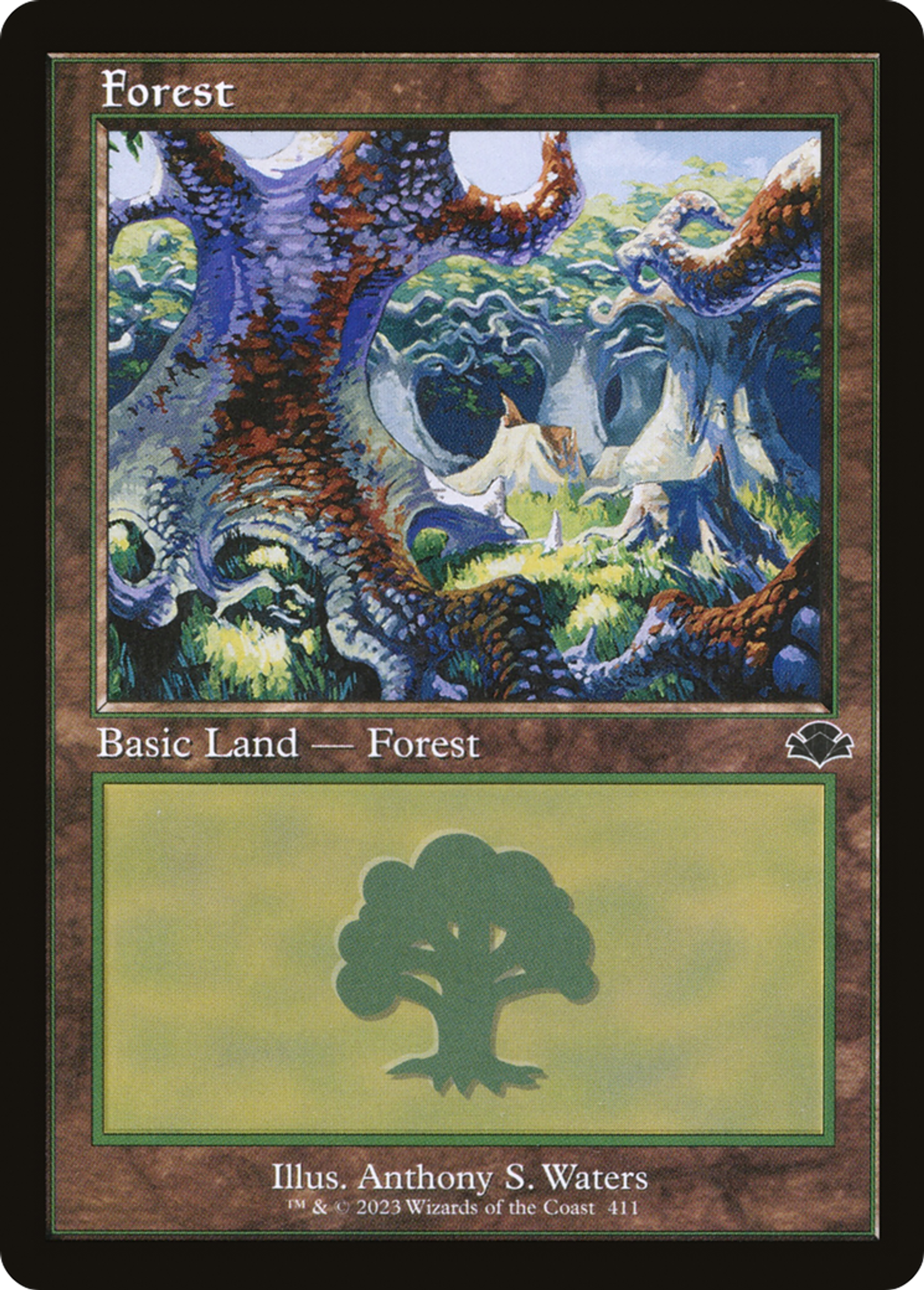 Forest — Dominaria Remastered — Magic: The Gathering