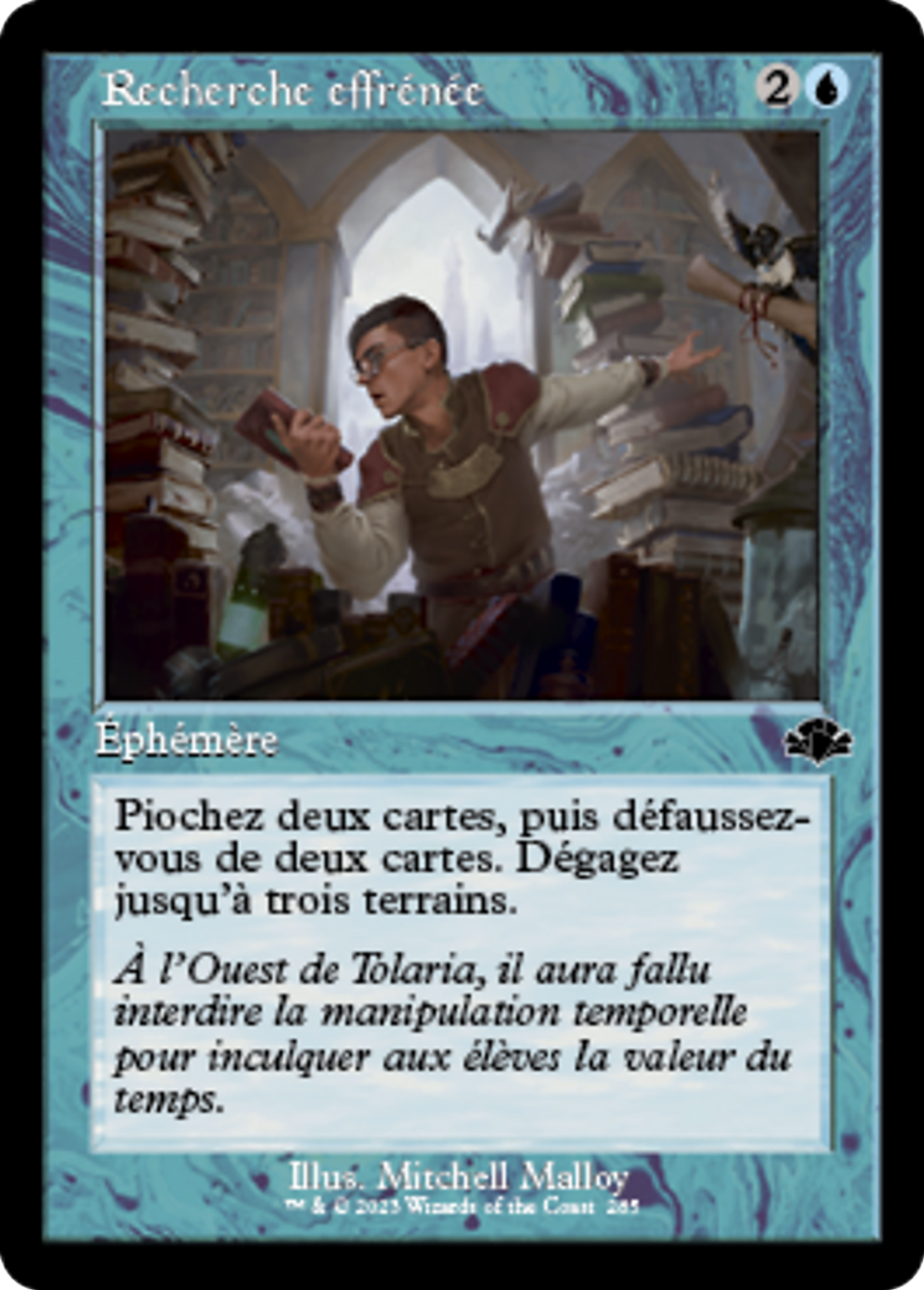 Recherche effrénée — Dominaria Remastered — Magic: The Gathering