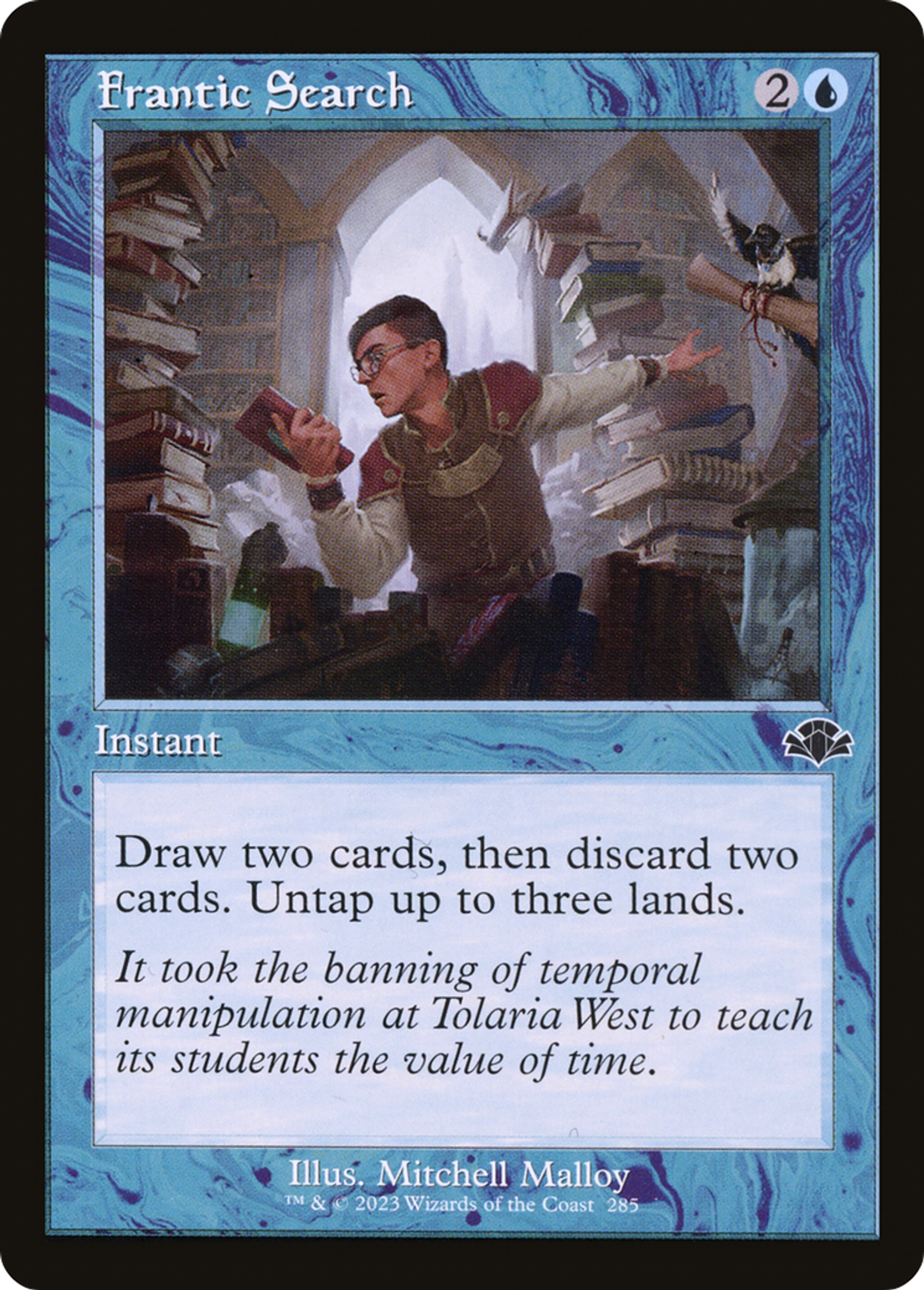 Frantic Search — Dominaria Remastered — Magic: The Gathering